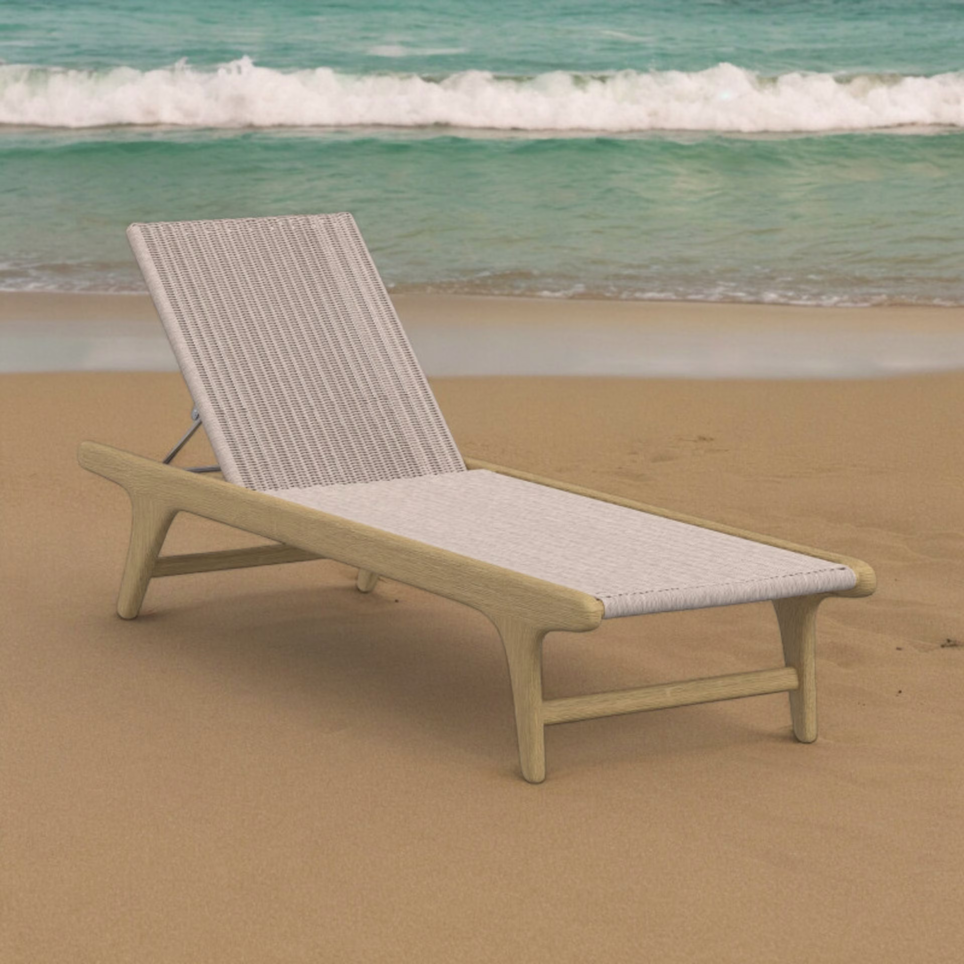 Sunset West Sedona Woven Cushionless Chaise Lounge