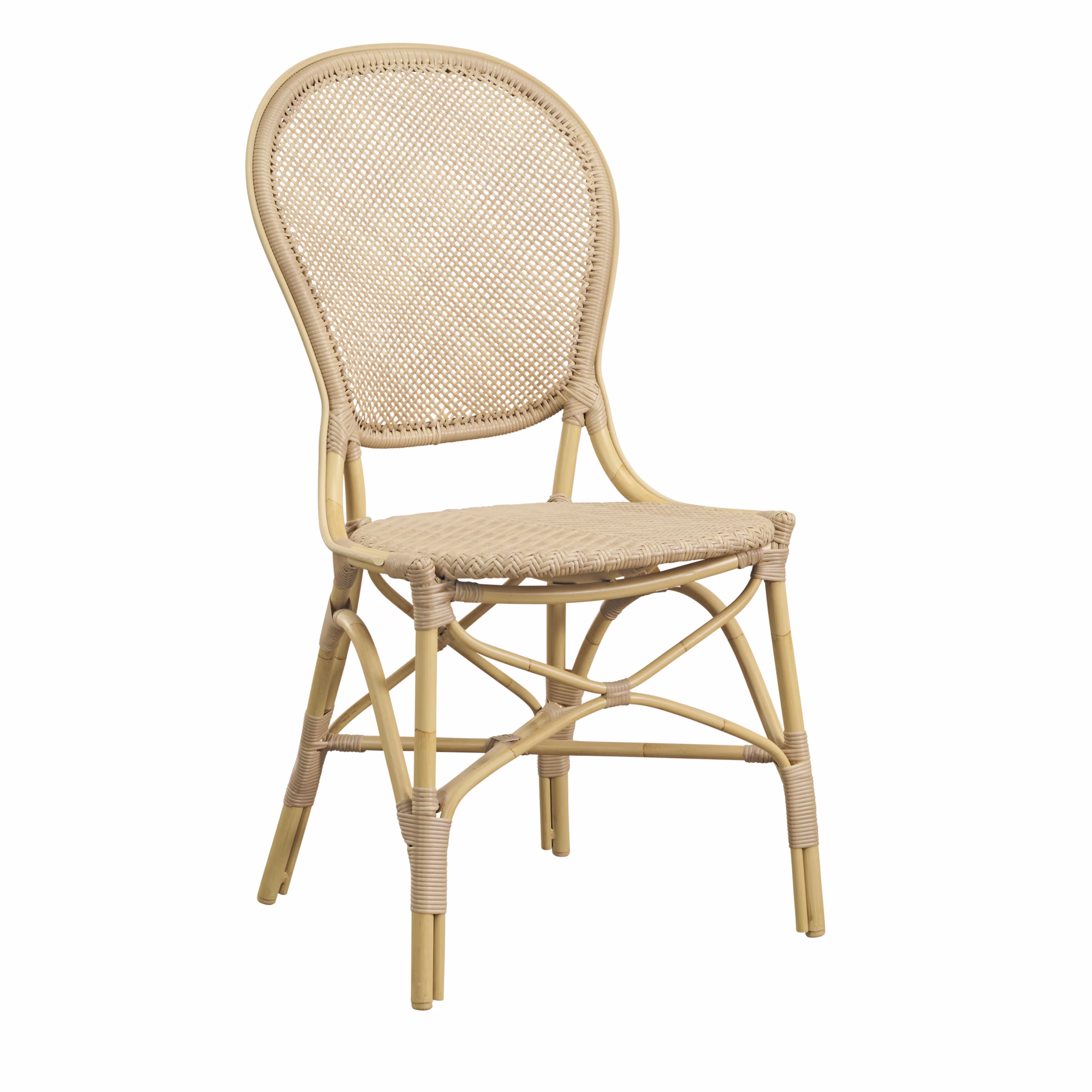 Sika Design Rossini AluRattan Stacking Dining Side Chair