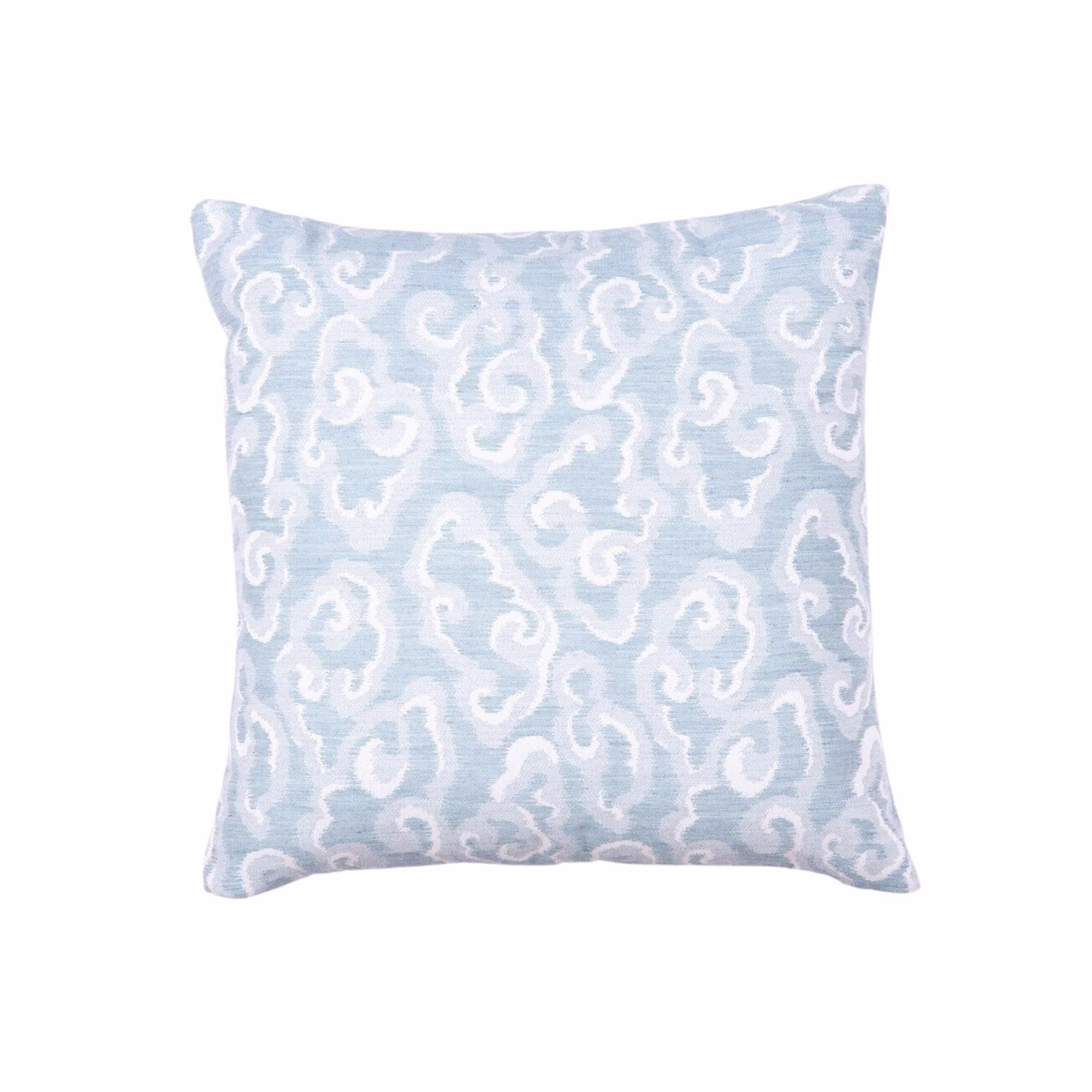 Classic Cushions 20" x 20" Celestine Sky Blue Sunbrella Outdoor Pillow