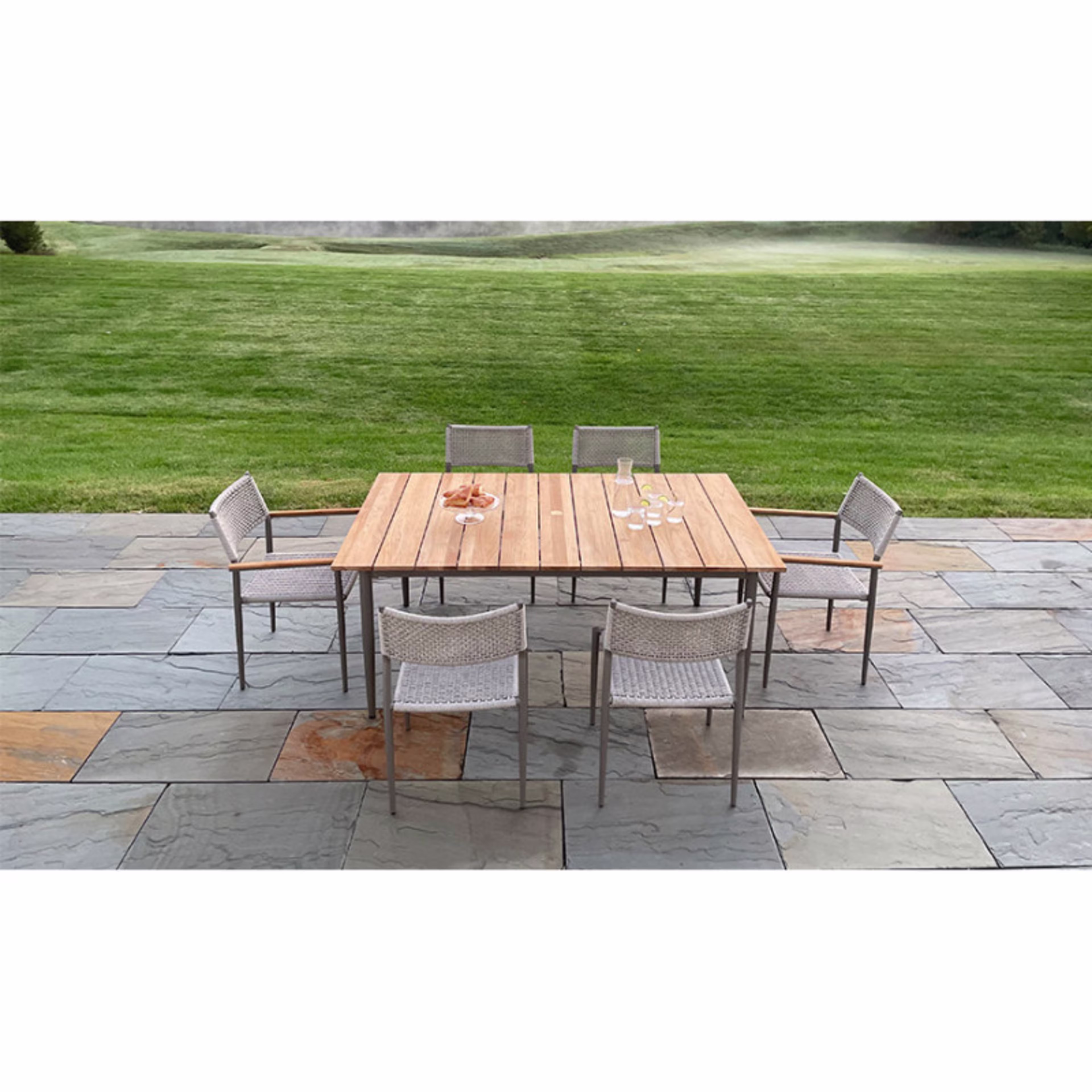 Kingsley Bate La Jolla Stacking Rope Dining Armchair - Set of 2