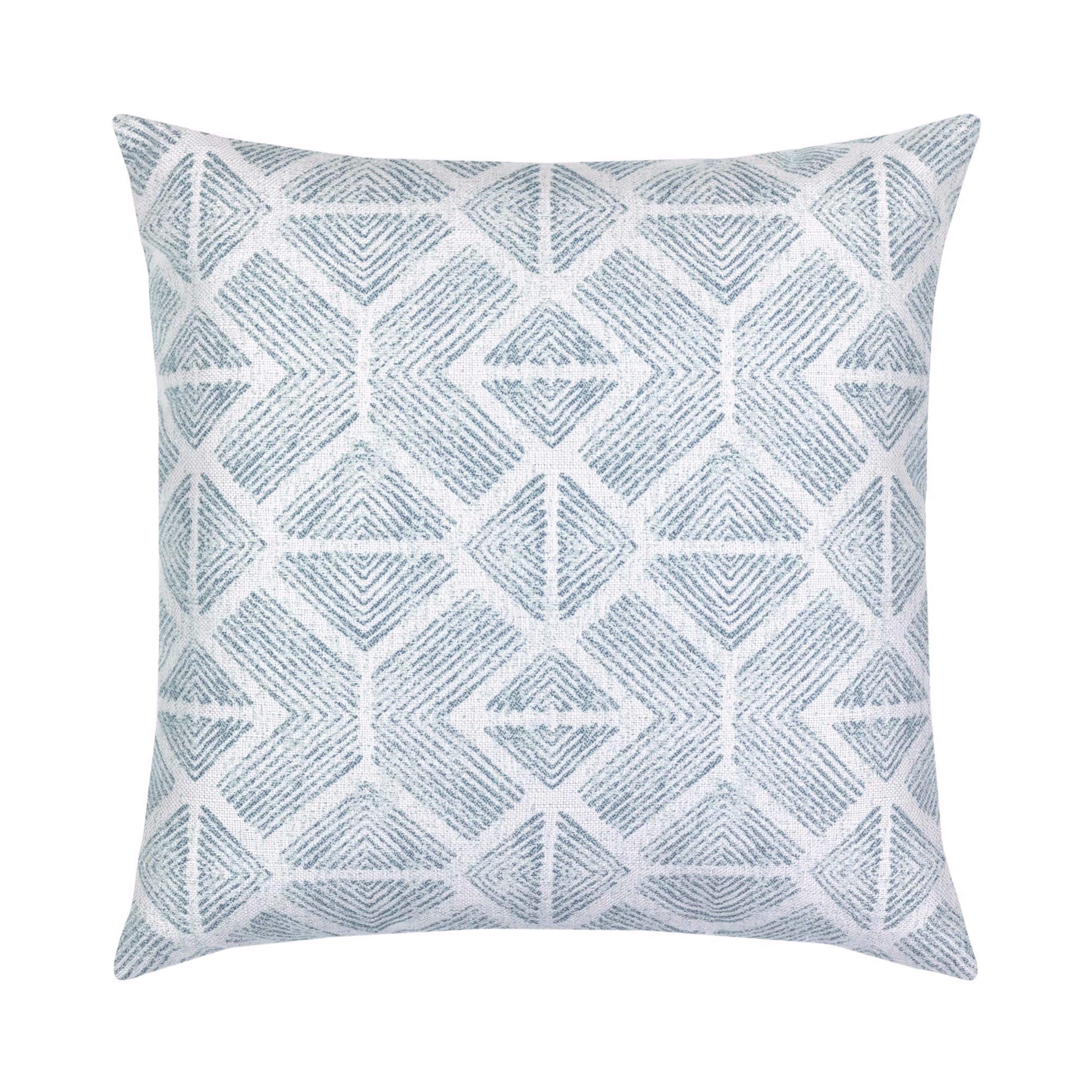 Elaine Smith 22" x 22" Bakuba Stream Sunbrella Outdoor Pillow