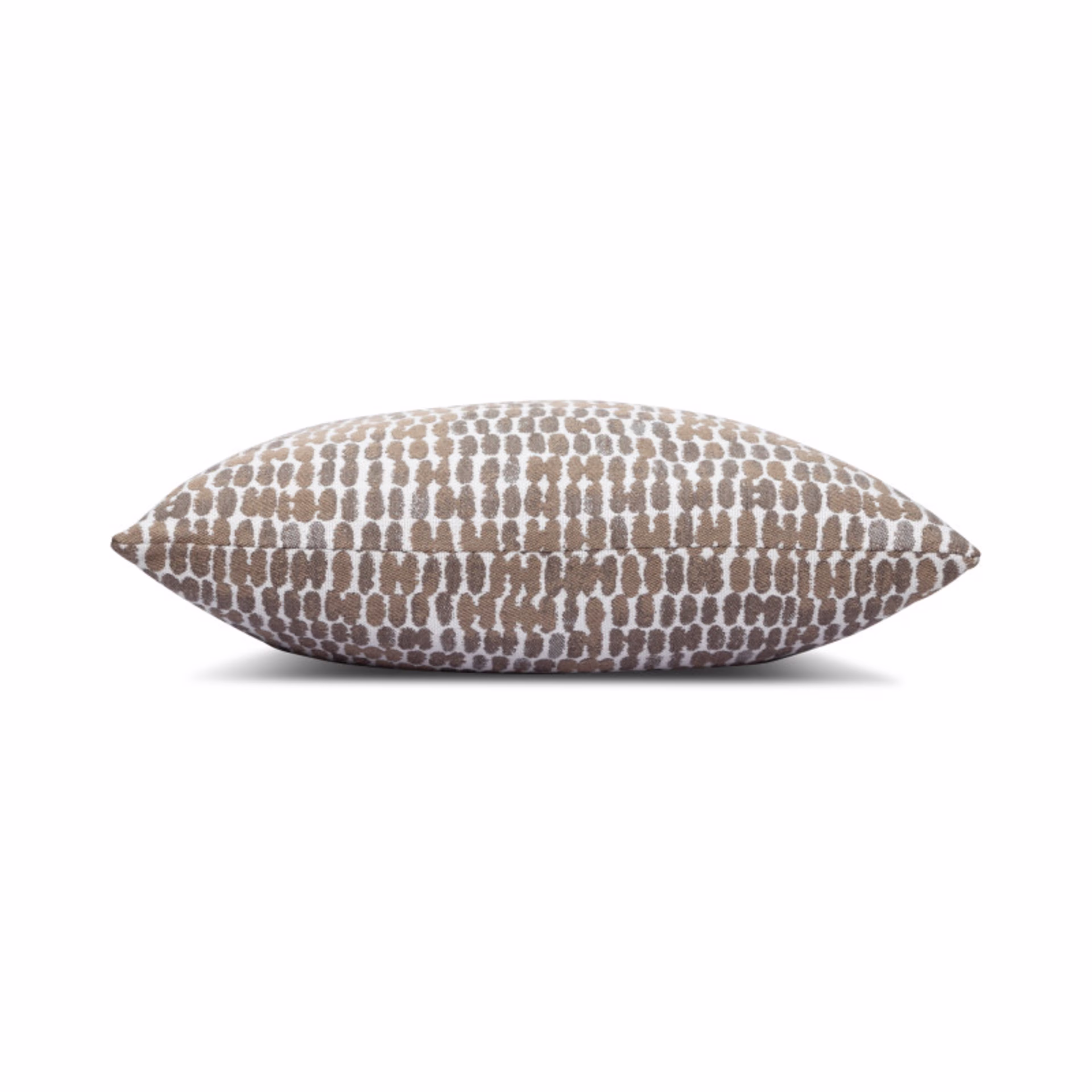Elaine Smith 22" x 22" Thumbprint Latte Sunbrella Outdoor Pillow