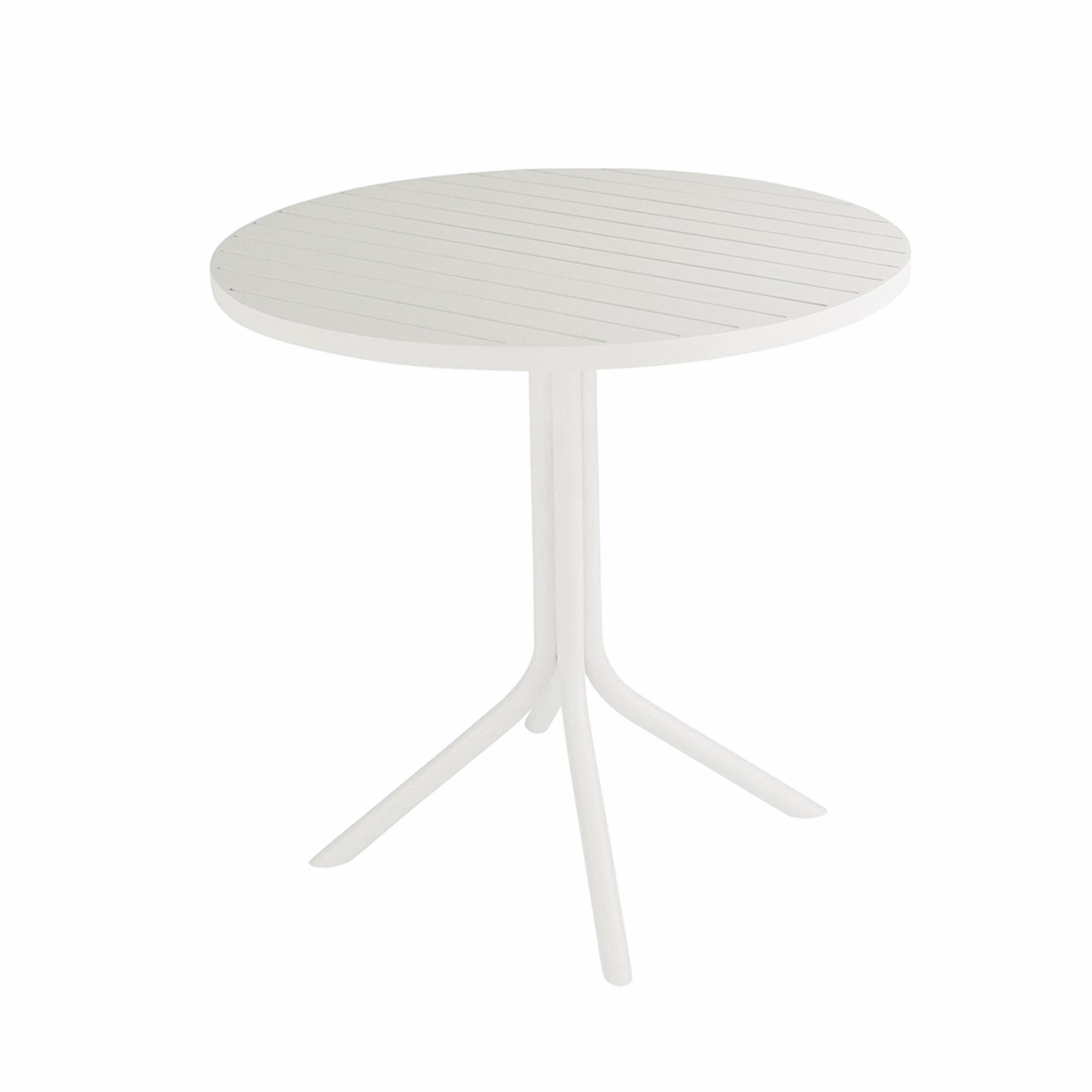 Kingsley Bate Café 30" Aluminum Round Dining Table