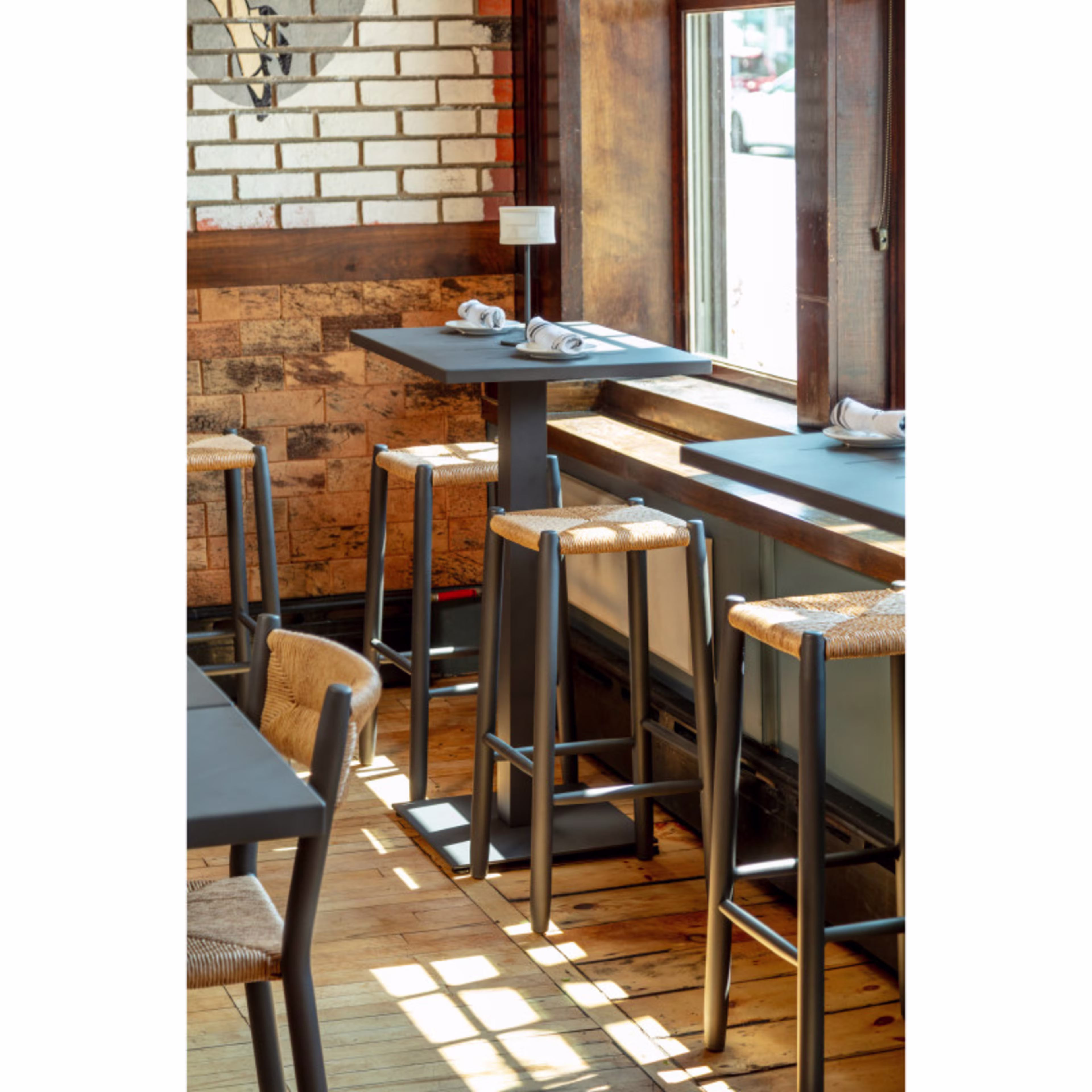 Maiori Stipa Woven Bar Stool