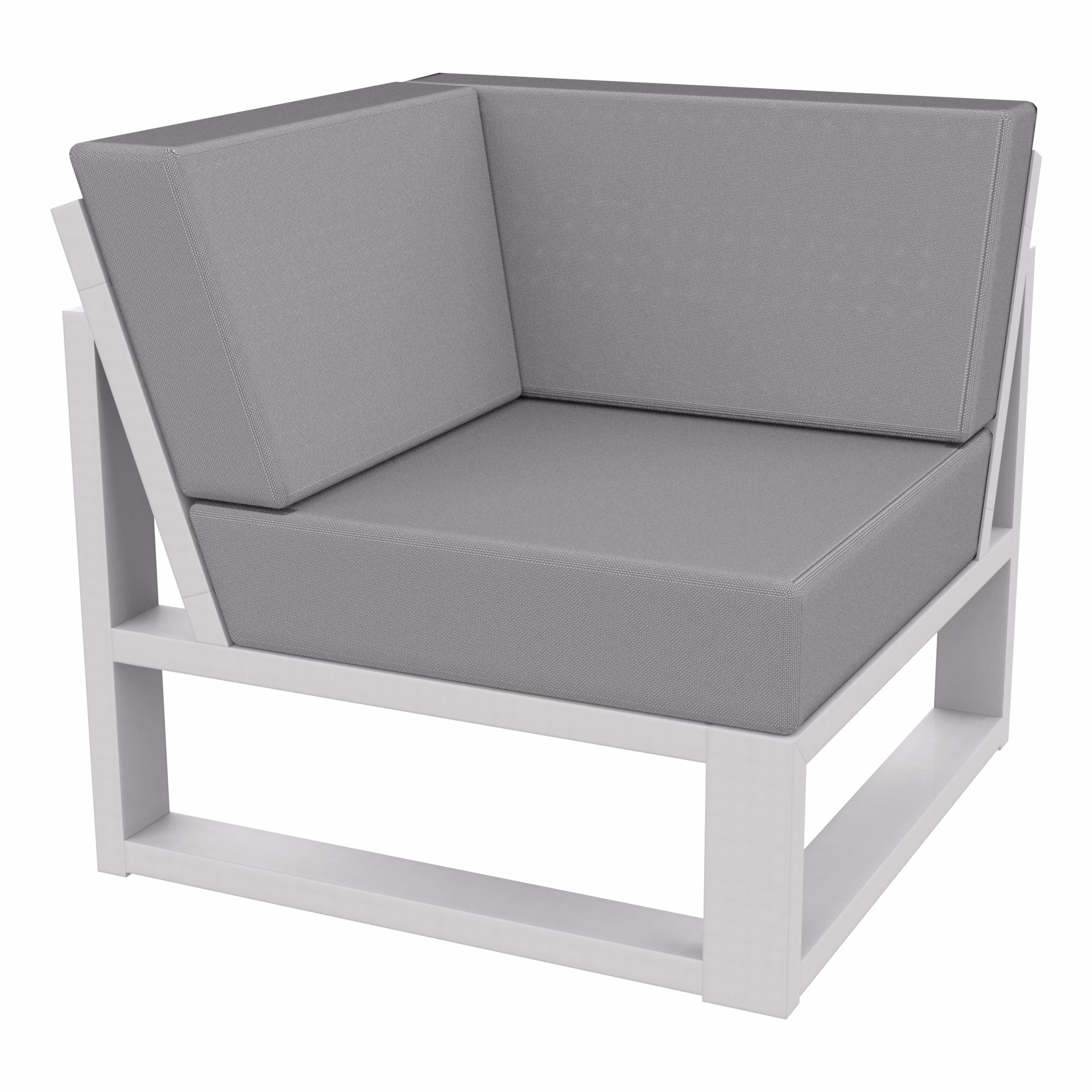 Seaside Casual MIA Recycled Polymer Corner Outdoor Sectional Unit