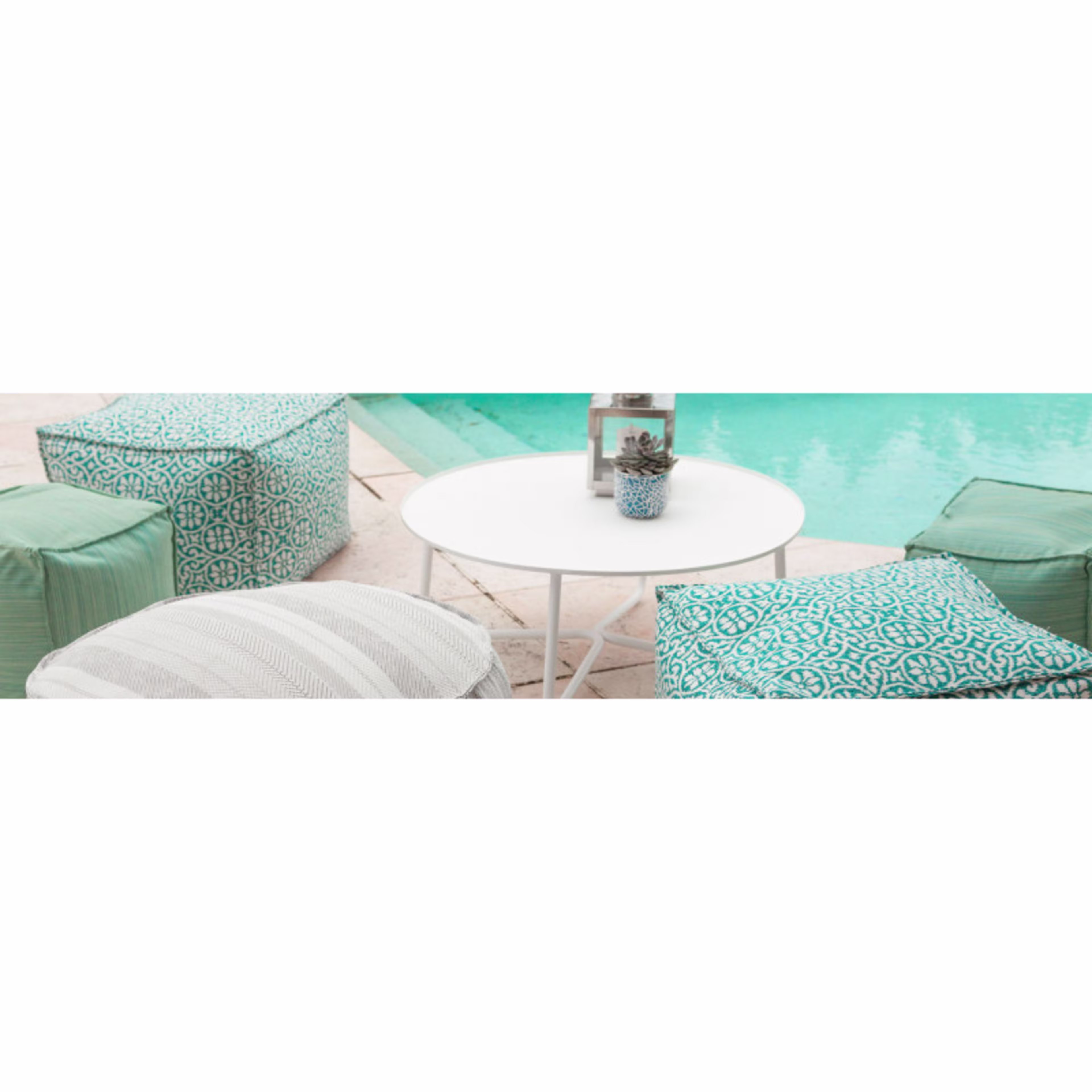 DecoScape Casbah Square Pouf
