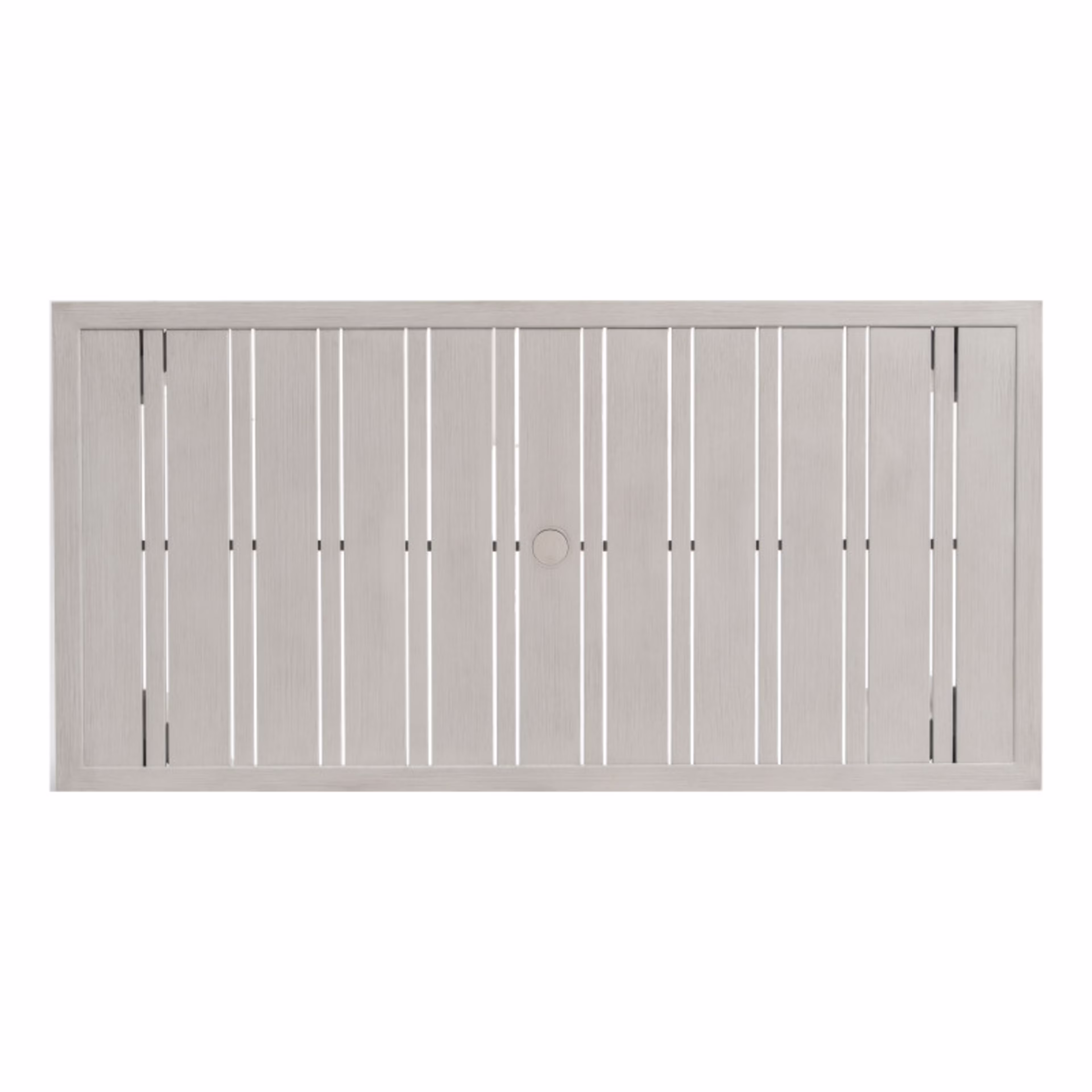 Ratana Limo 60" Aluminum Rectangular Counter Table