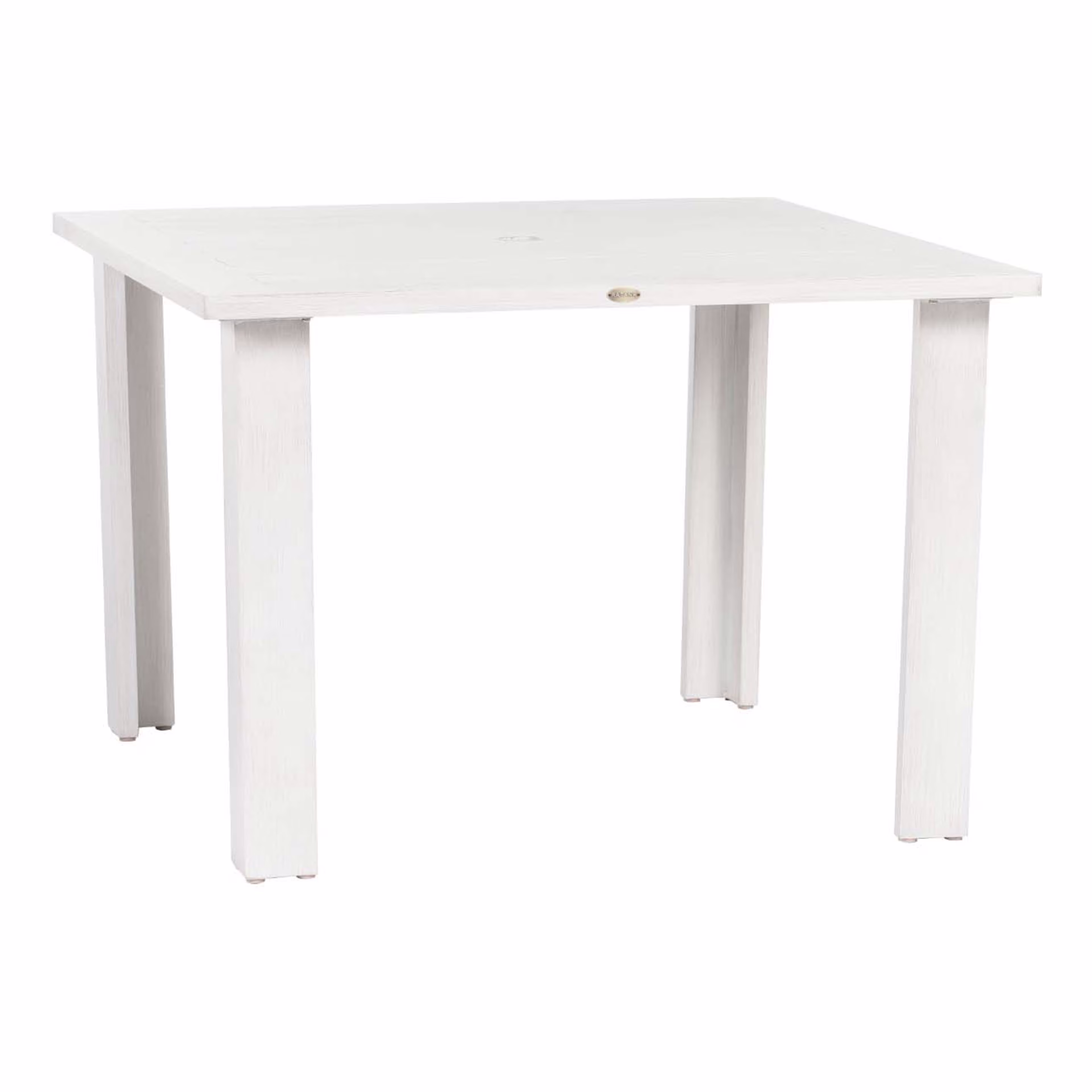 Ratana Limo 43" Aluminum Square Dining Table