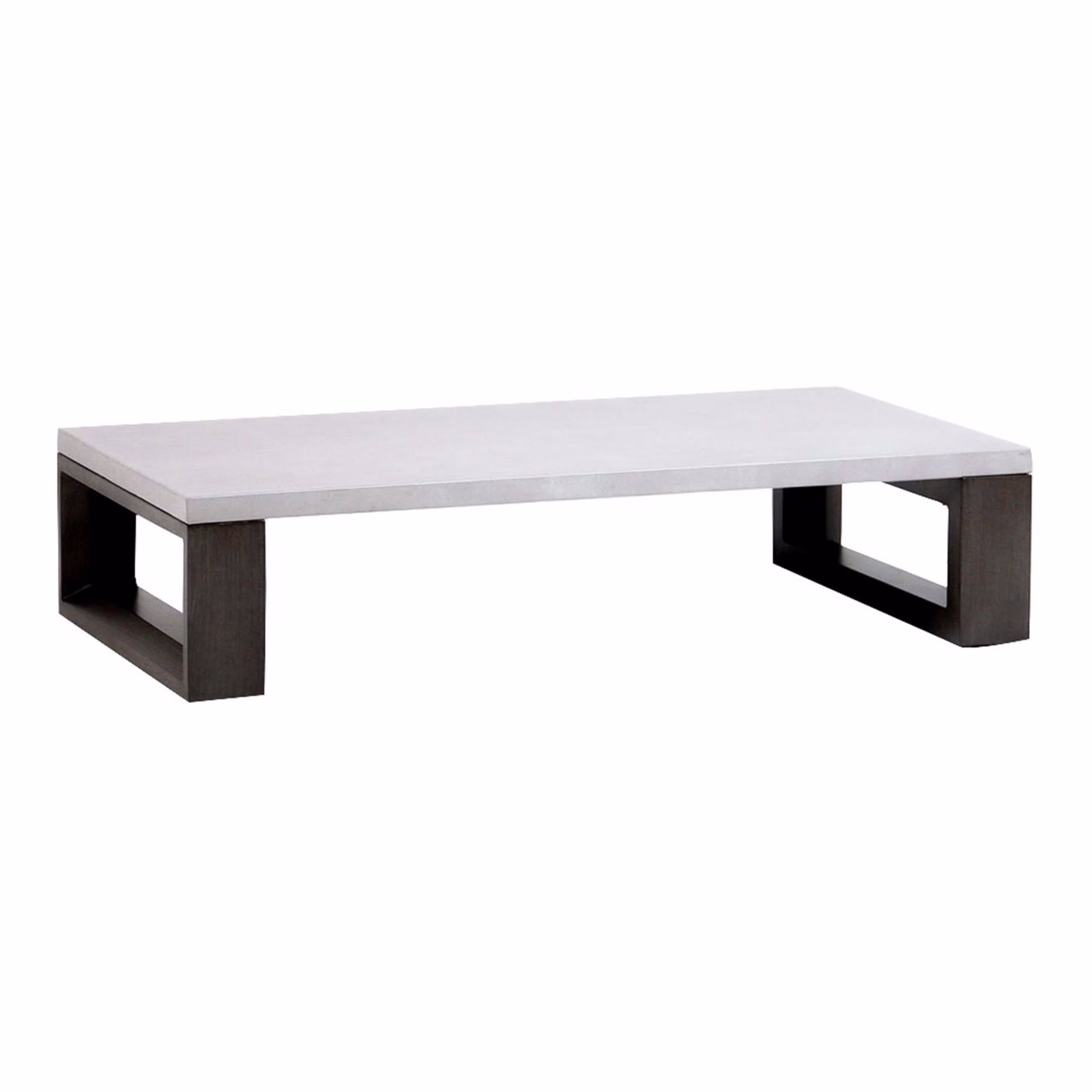 Ratana Element 5.0 52" Aluminum Rectangular Coffee Table