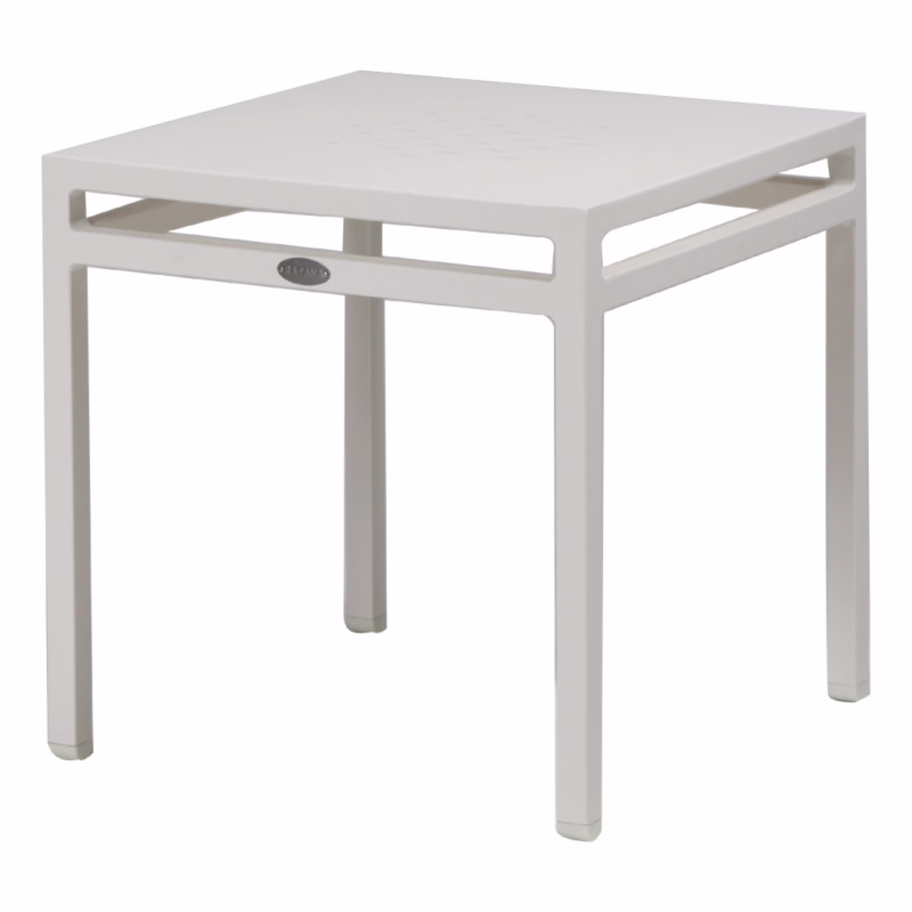 Ratana Toscana 18" Aluminum Square Side Table