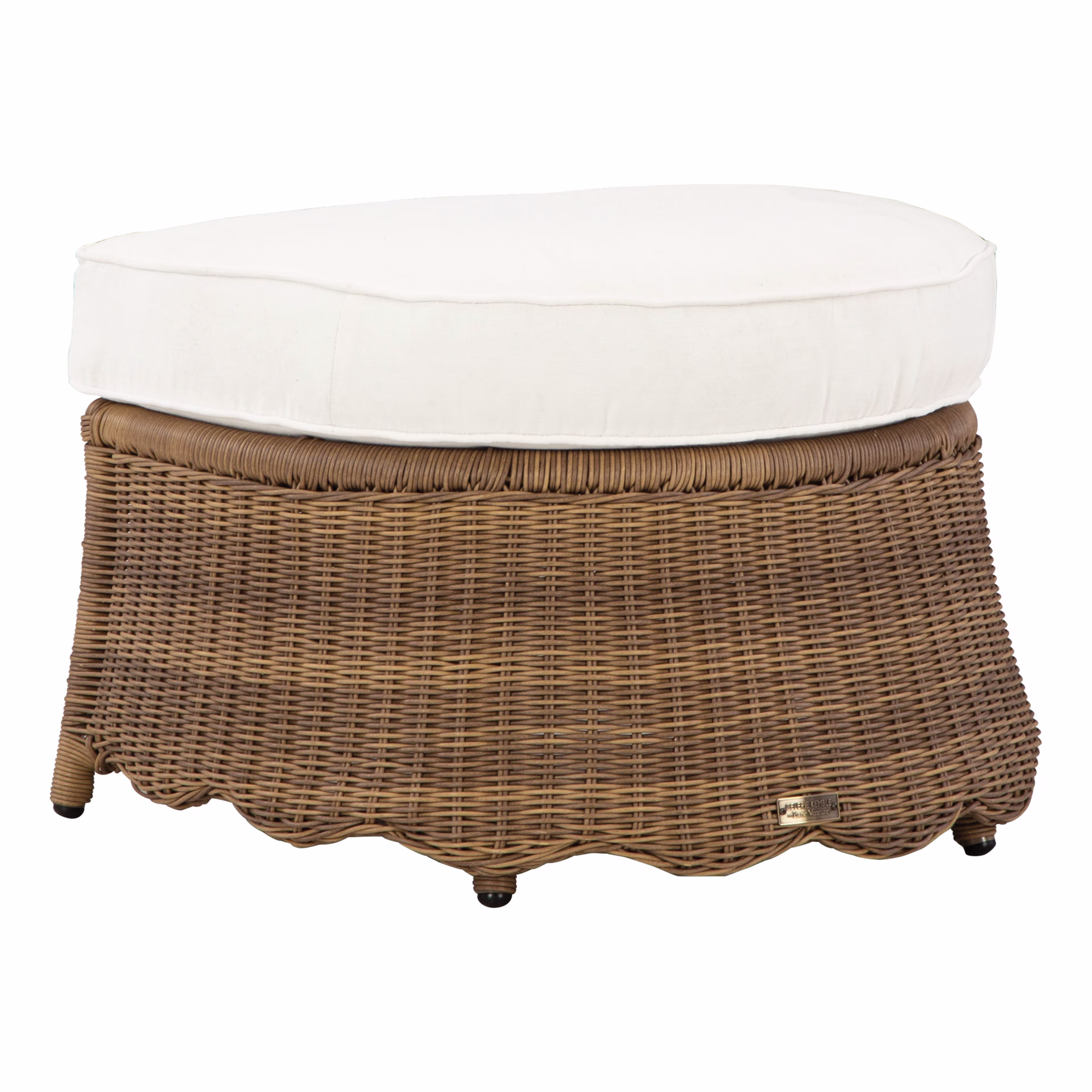 Lane Venture Cleary Wicker Outdoor Ottoman