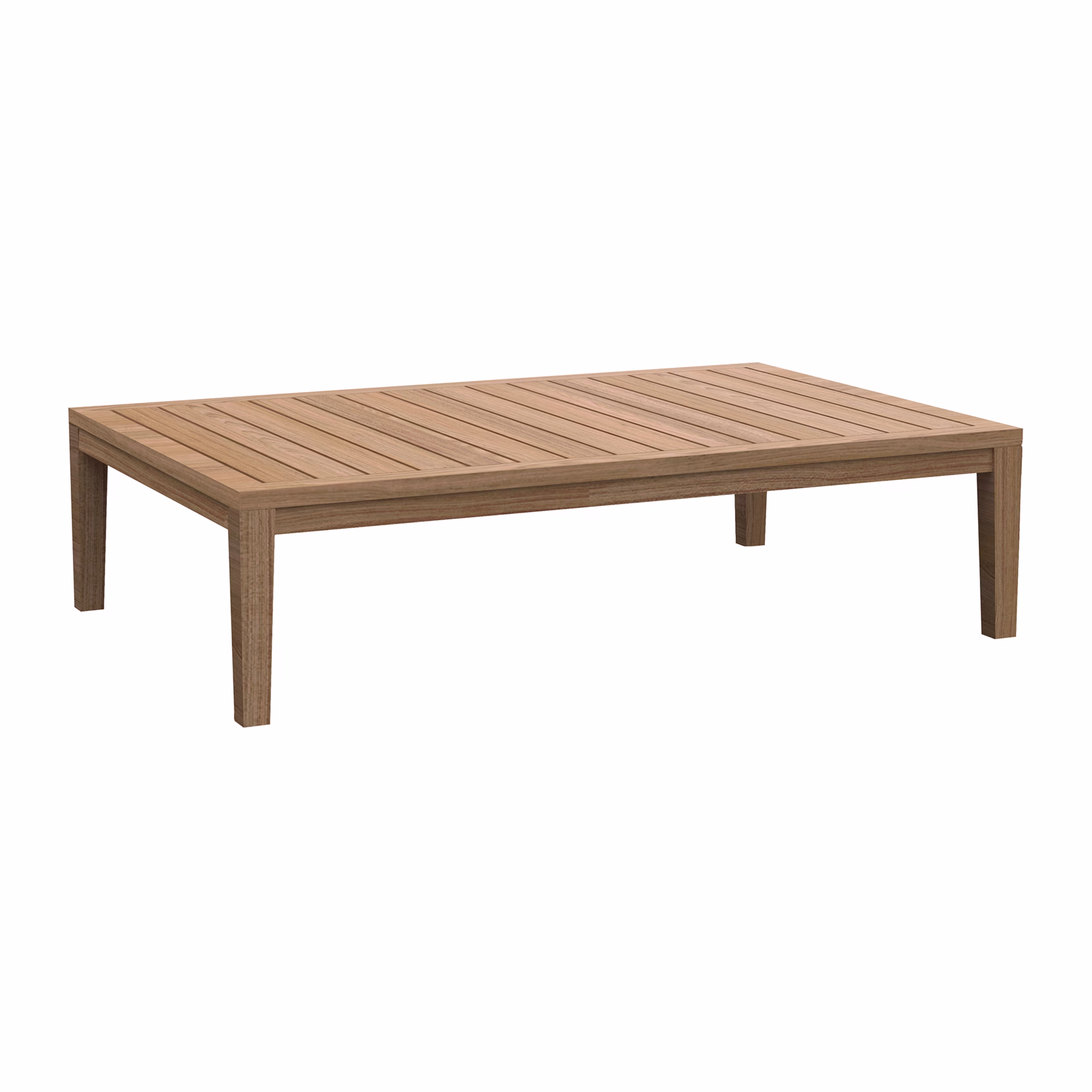 Lane Venture La Jolla 50" Teak Rectangular Cocktail Table