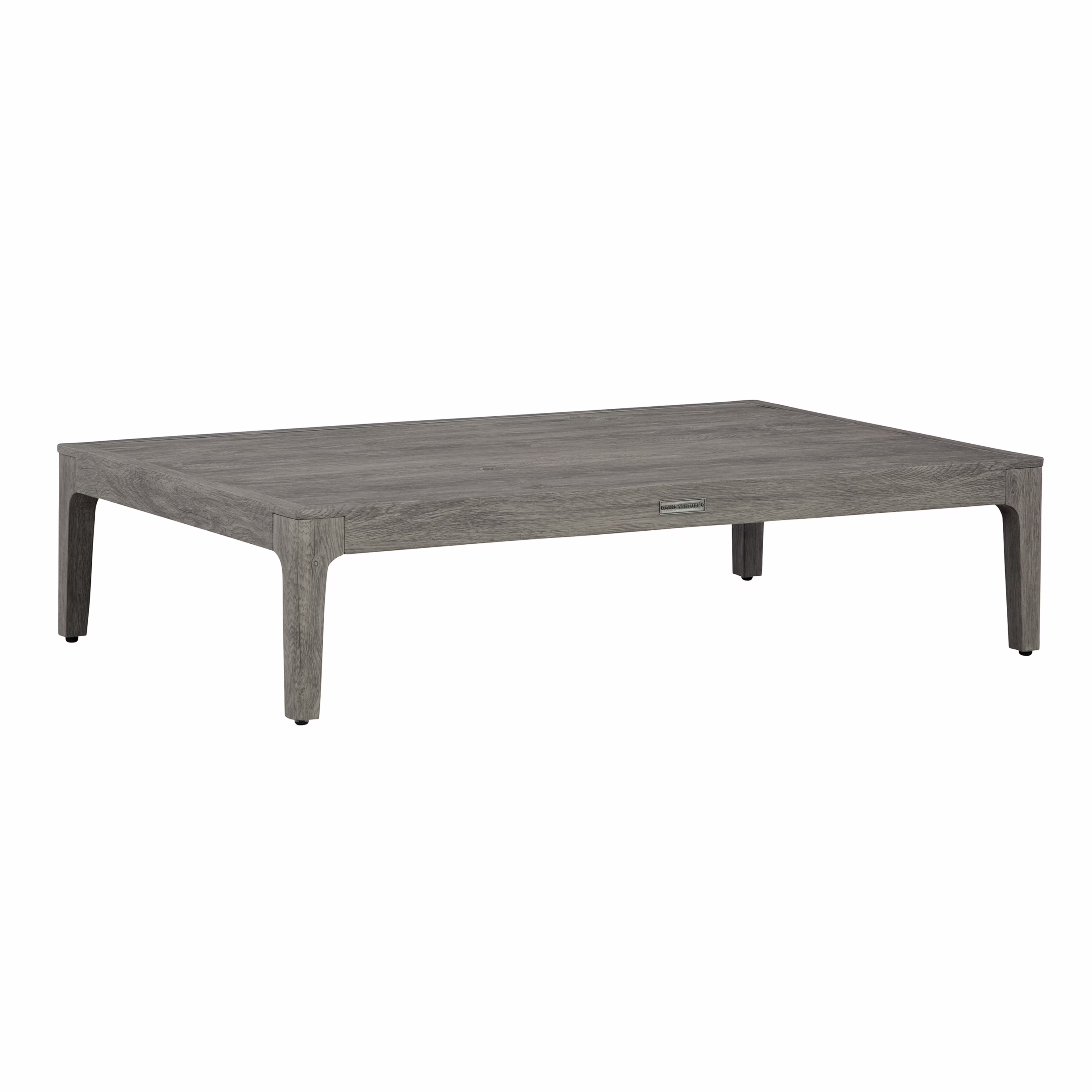 Lane Venture Lenox Hill 48" Aluminum Rectangular Cocktail Table