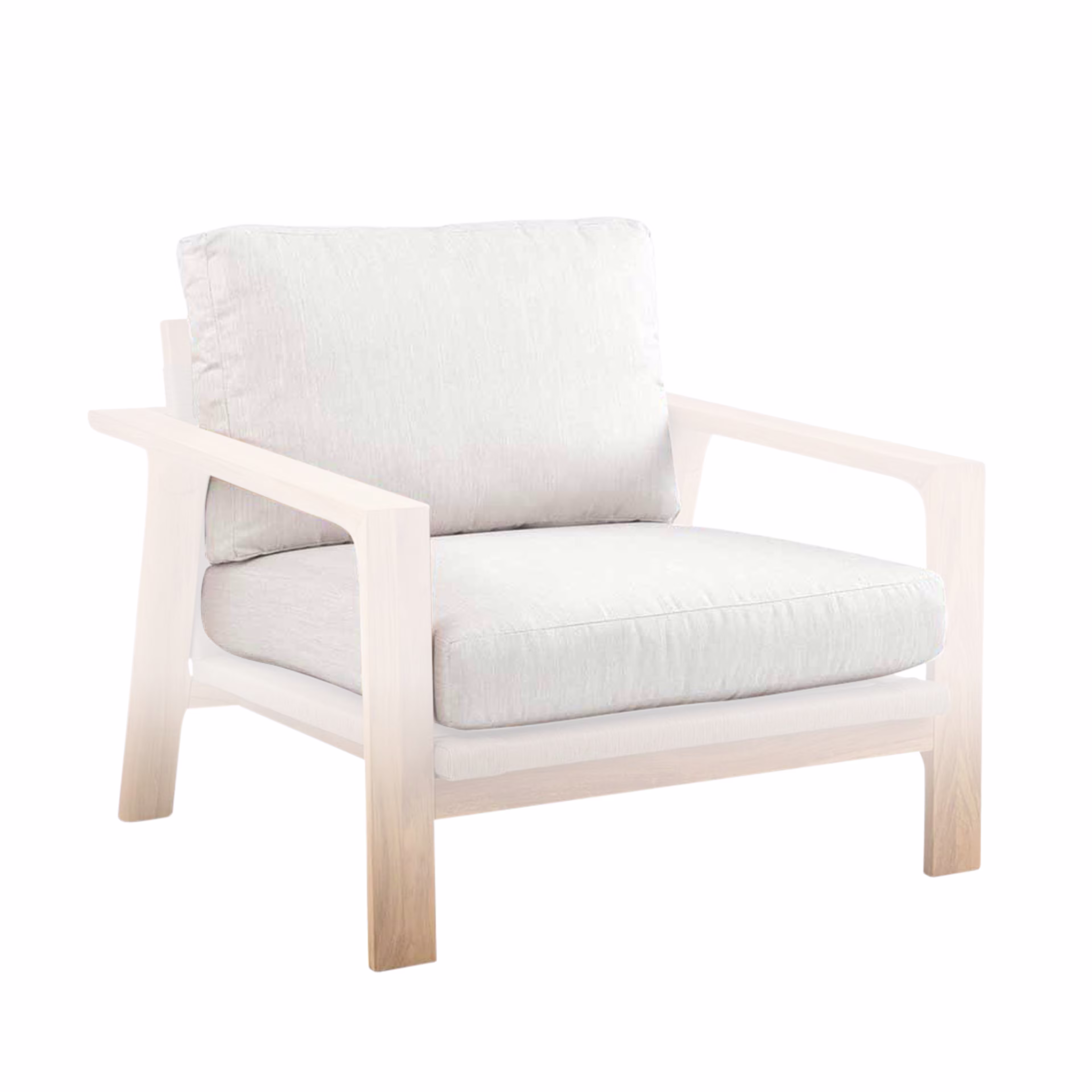 Kingsley Bate Hana Woven Lounge Chair Replacement Cushion