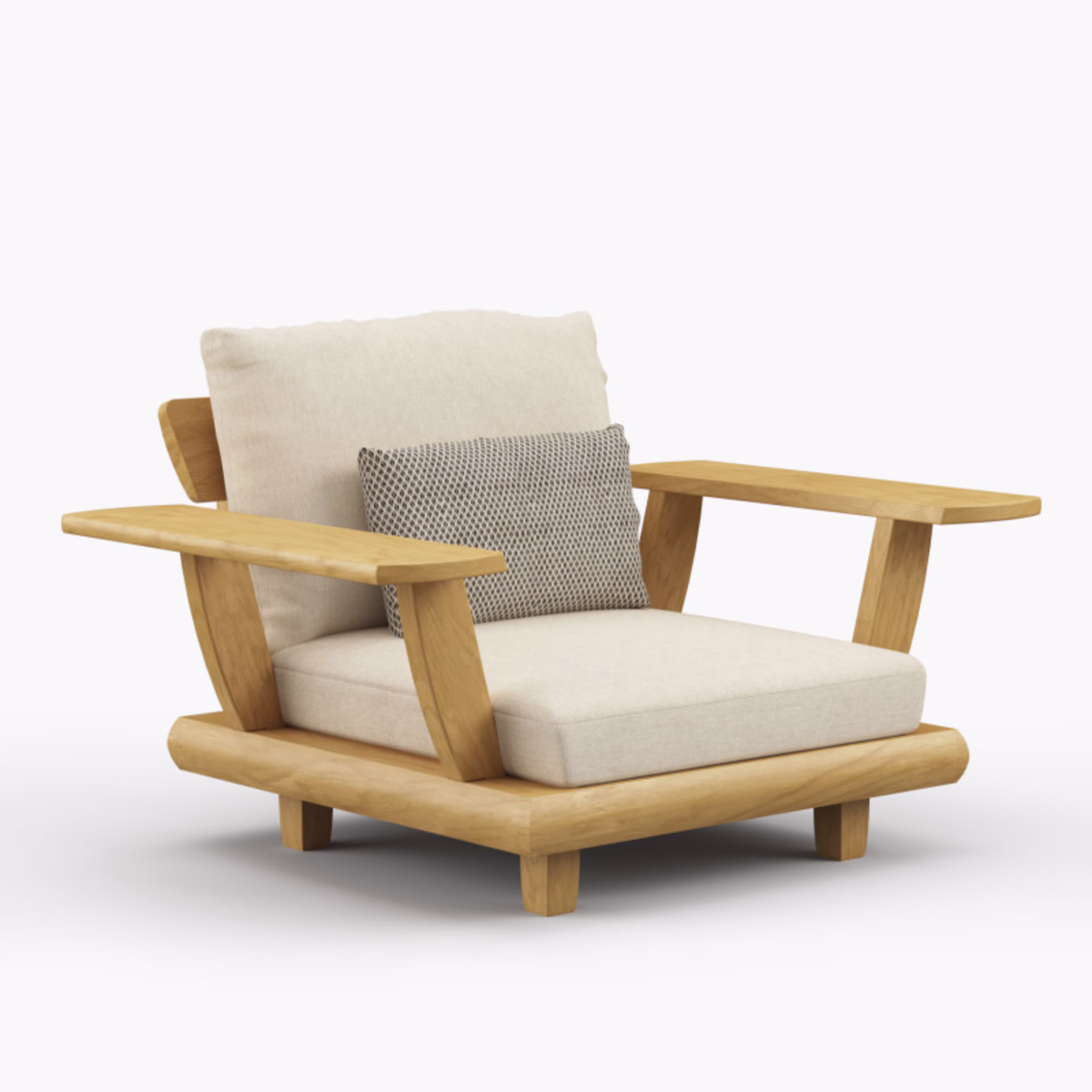 Jensen Outdoor Sorrento Lounge Chair Replacement Cushion