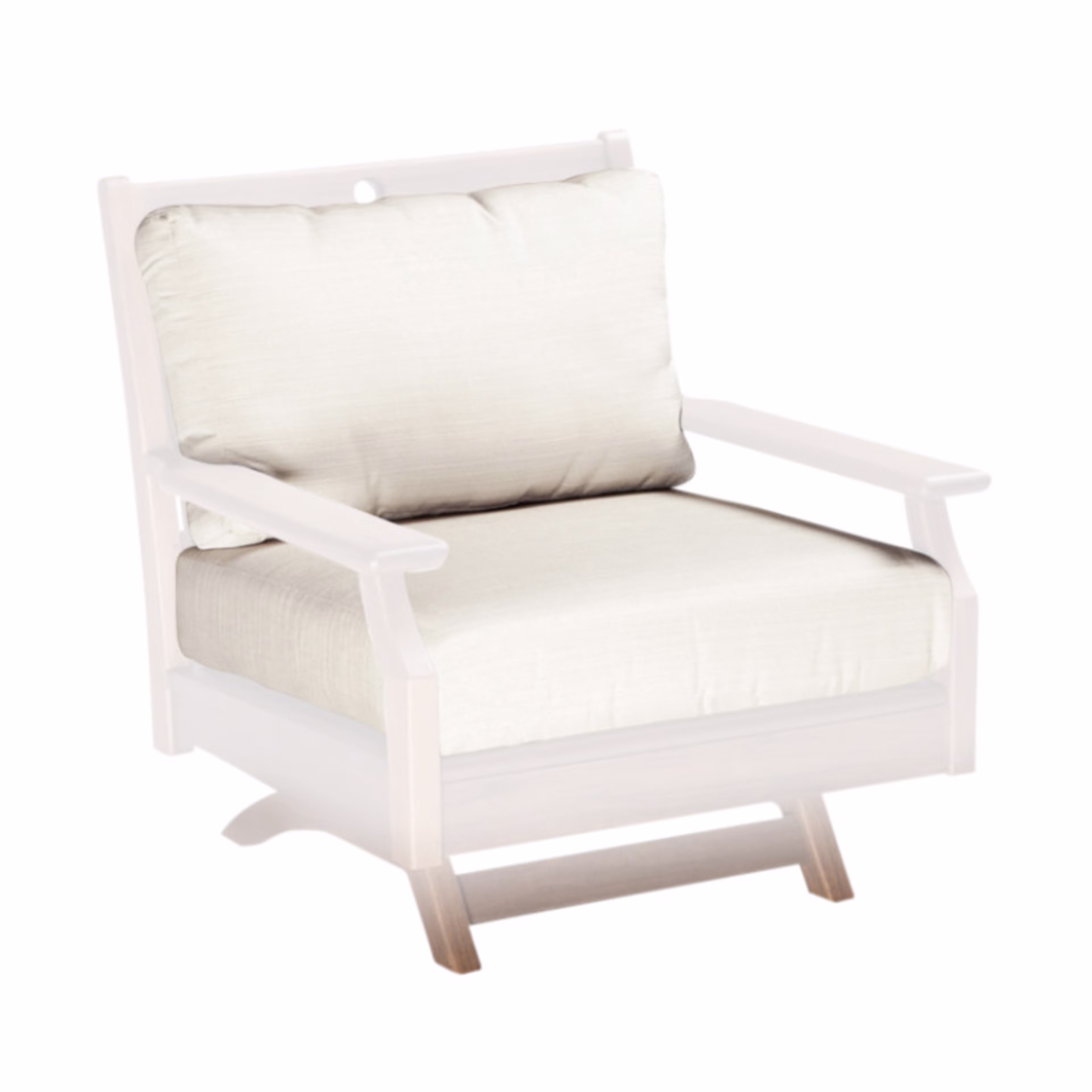 Jensen Outdoor Opal Ipe Wood Lounge/Swivel Chair Replacement Cushion