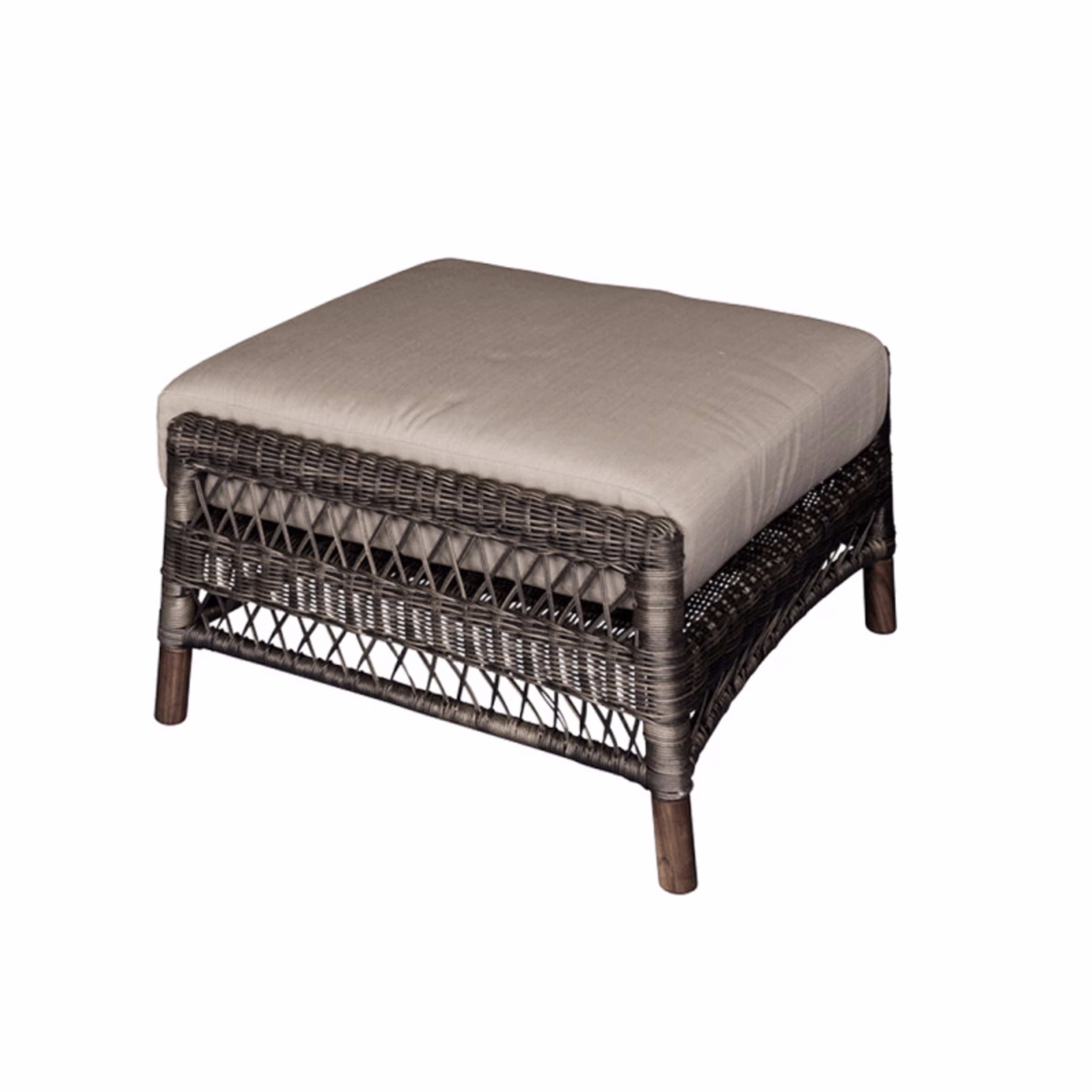 Jensen Outdoor Vintage Ottoman Replacement Cushion