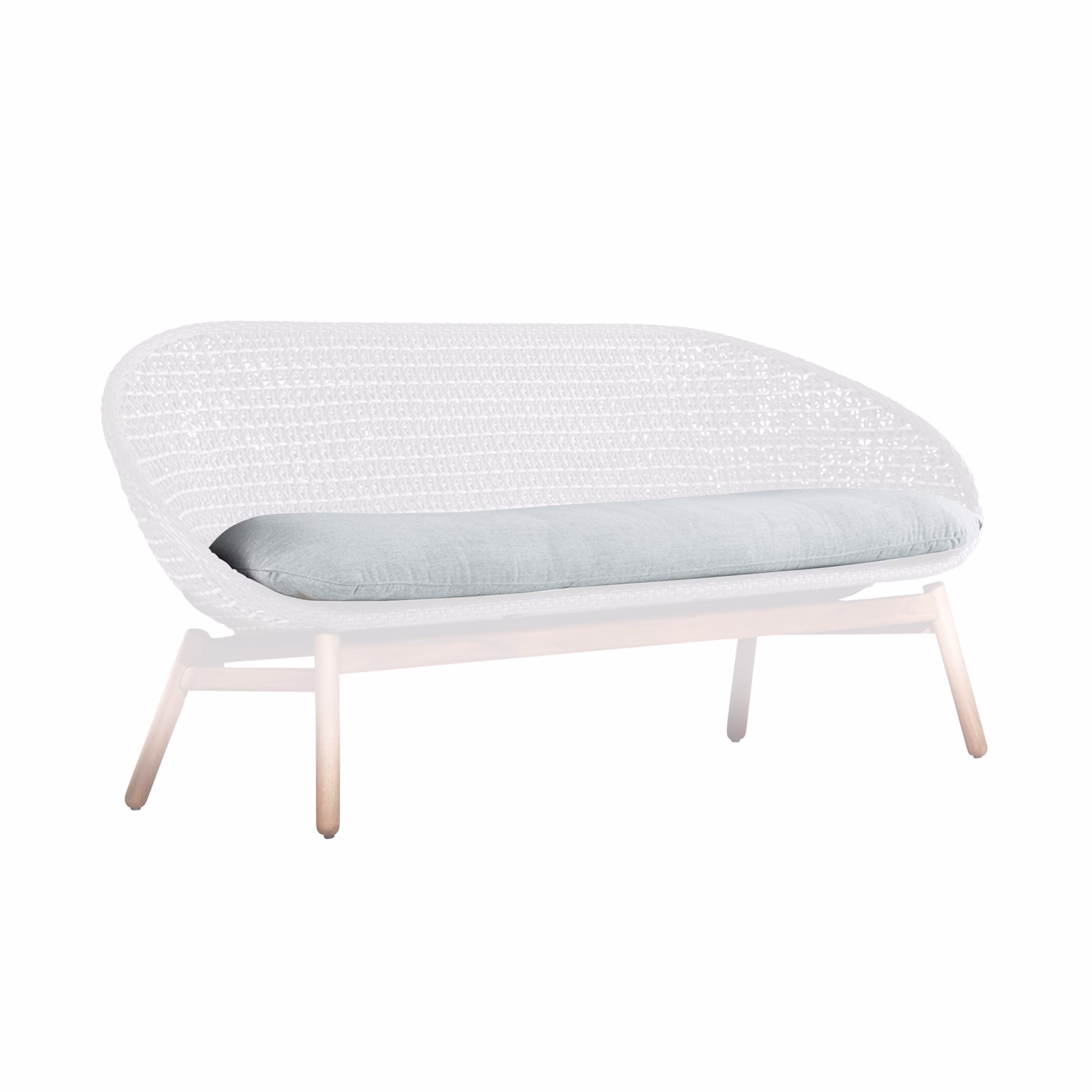 Jensen Outdoor Nest Love Seat Replacement Cushion
