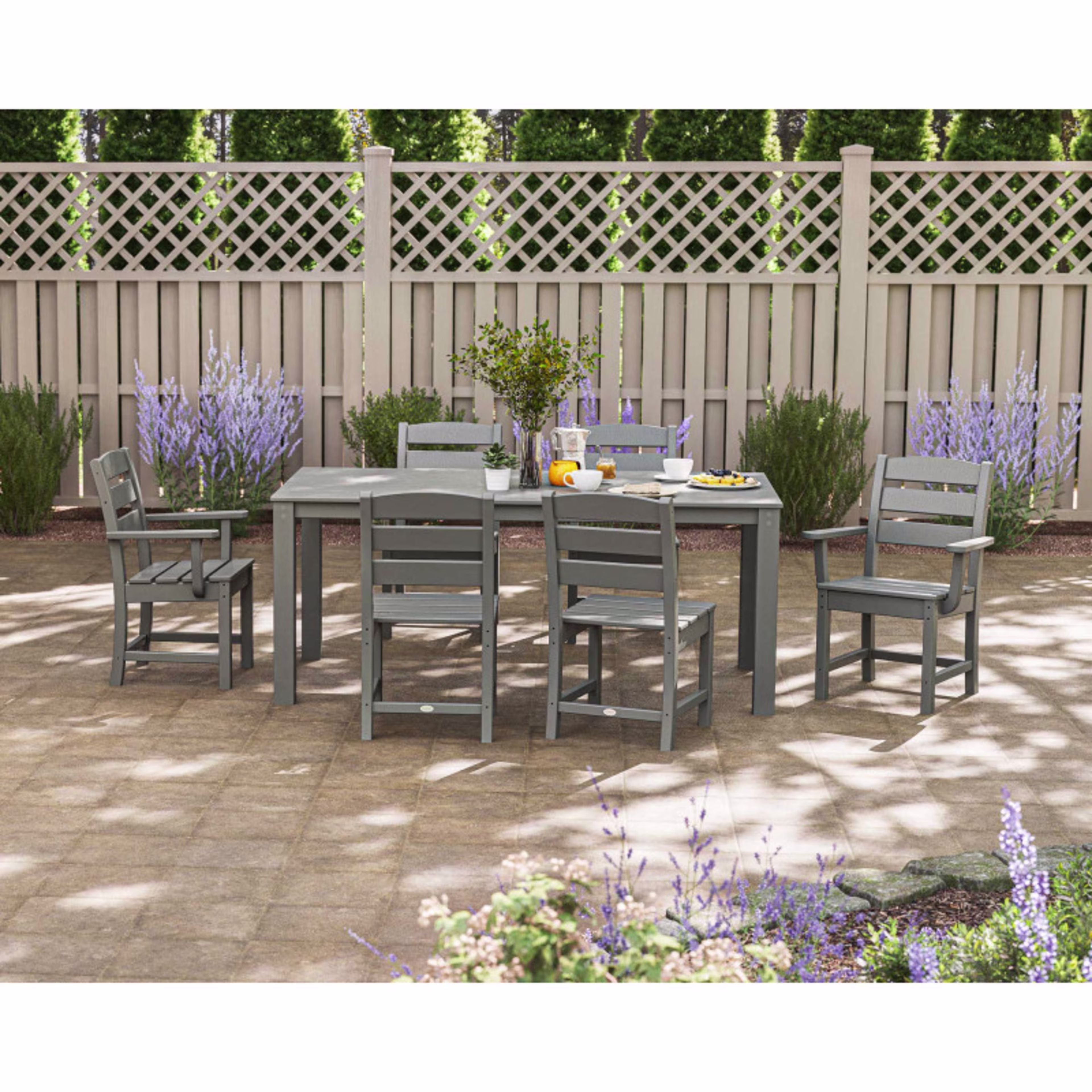 Polywood Parsons 72" Rectangular Dining Table