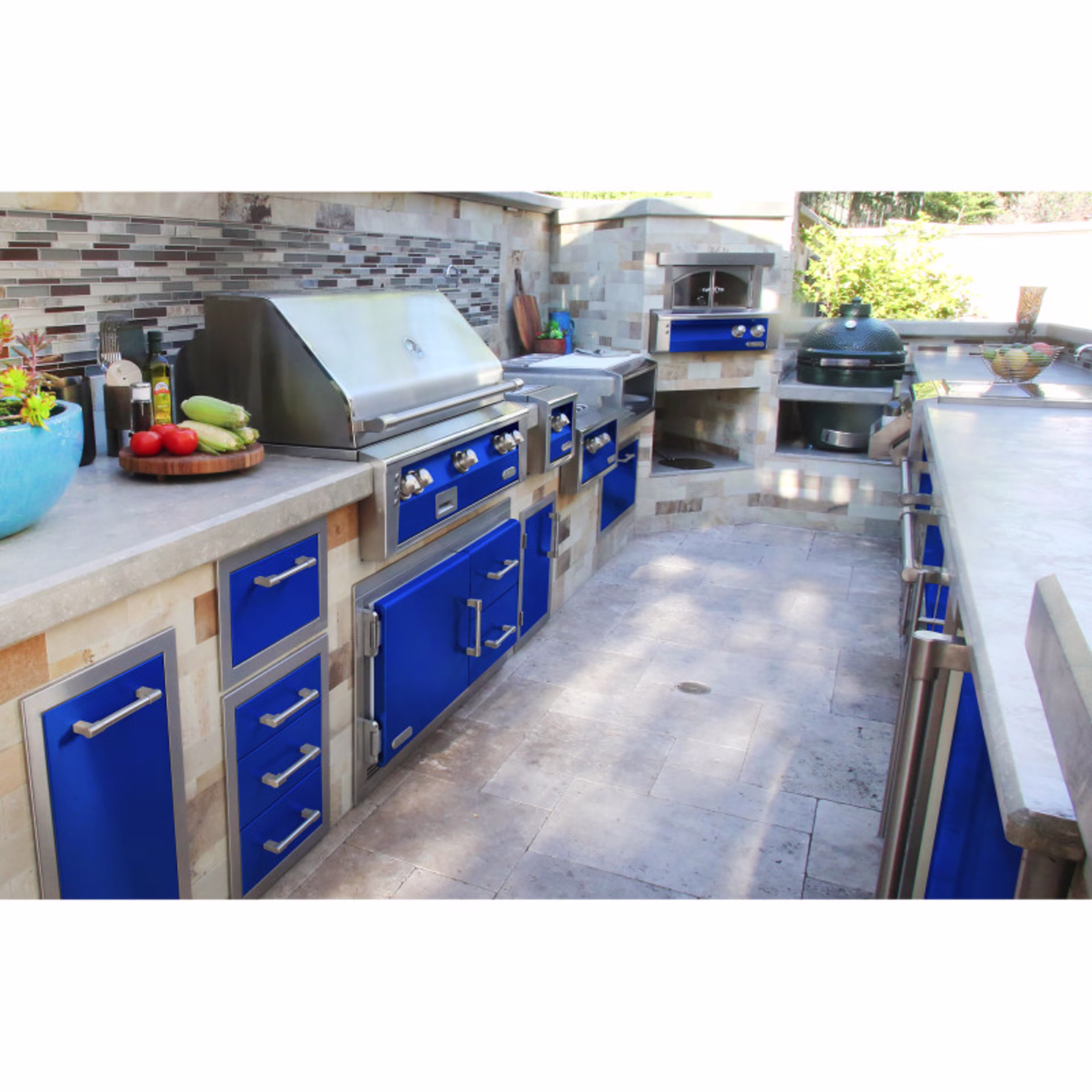 Alfresco Grills 42" Double Access Doors Outdoor Kitchen Cabinet