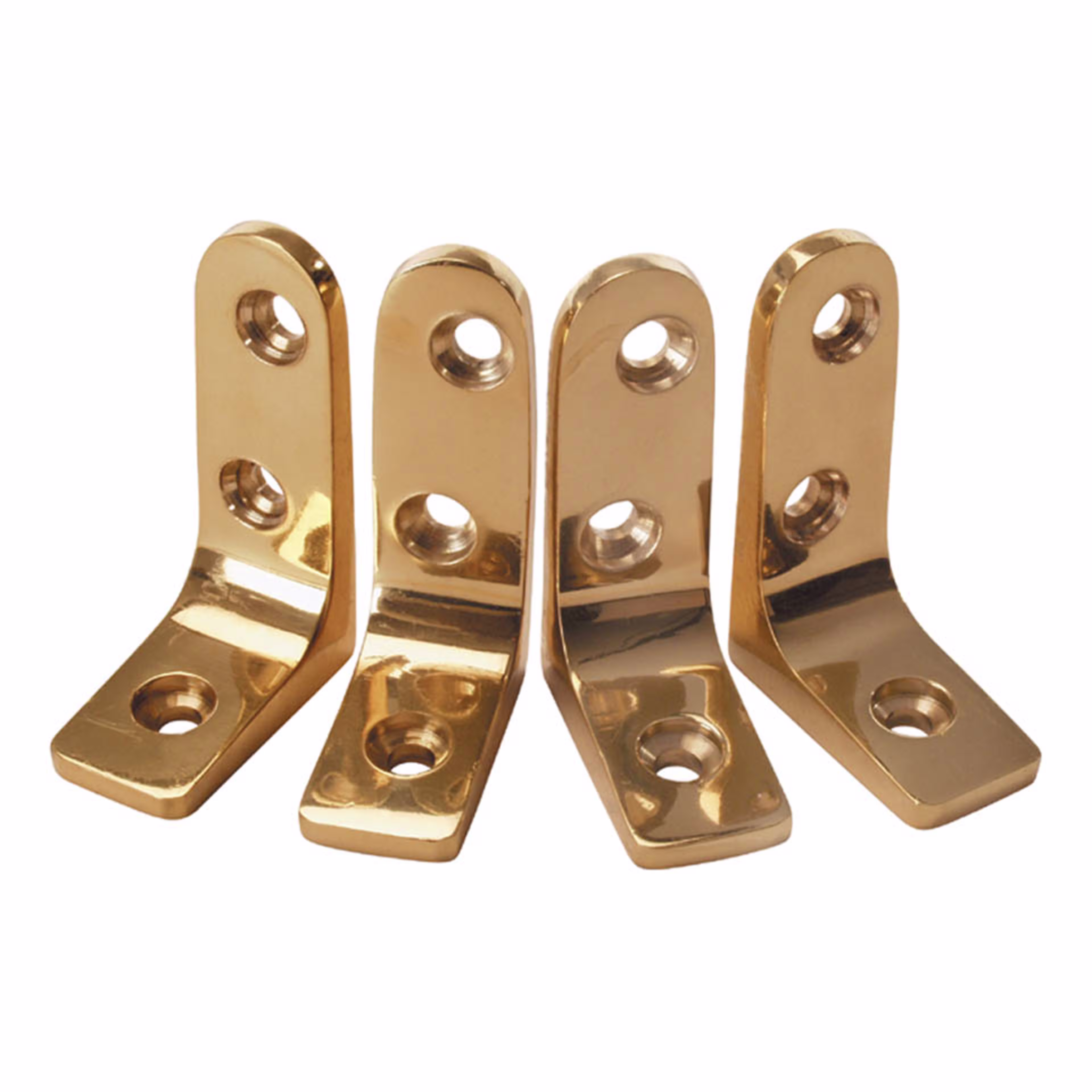 Barlow Tyrie Brass Security Fastener - Set of 4