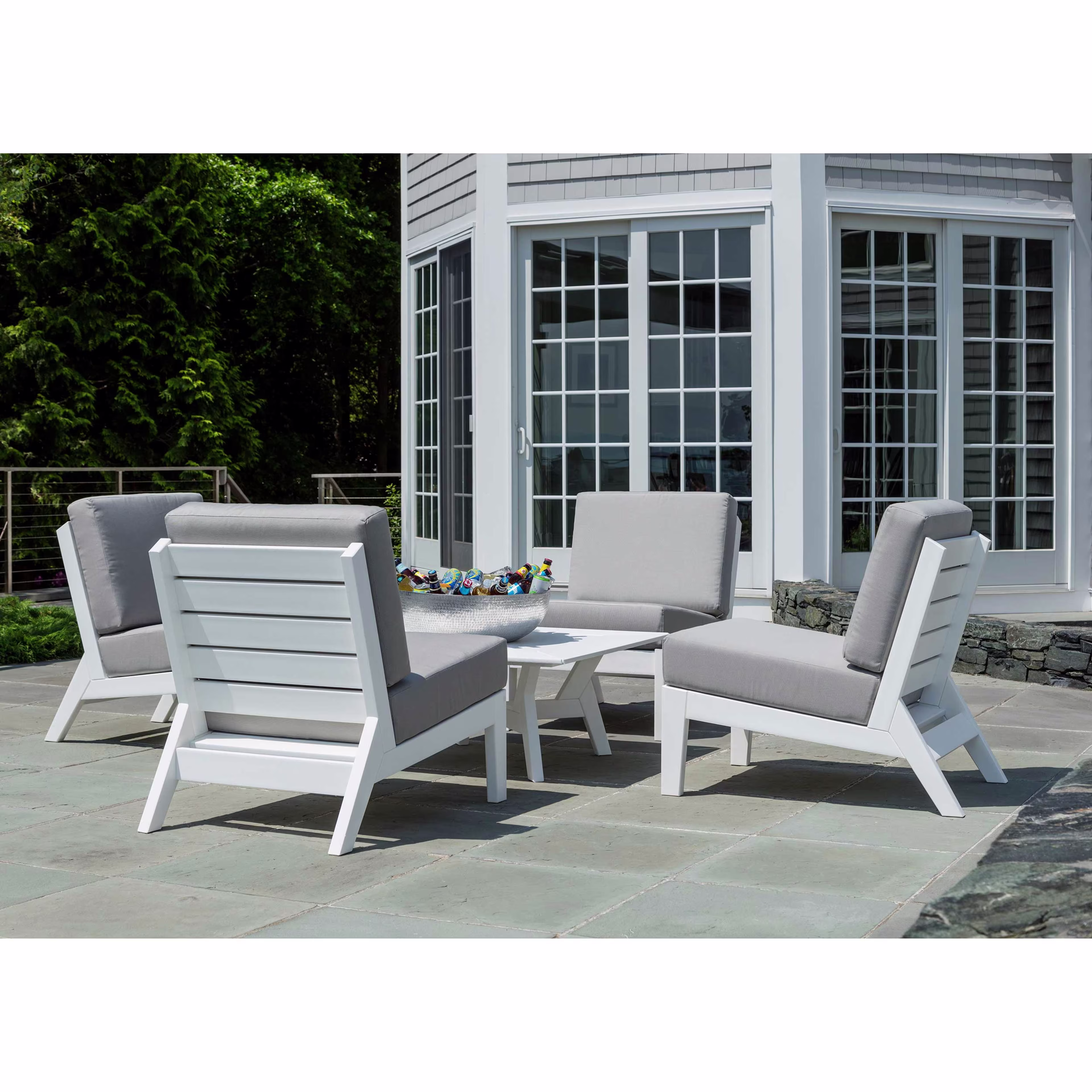 Seaside Casual DEX 5-Piece Chat Outdoor Lounging Set