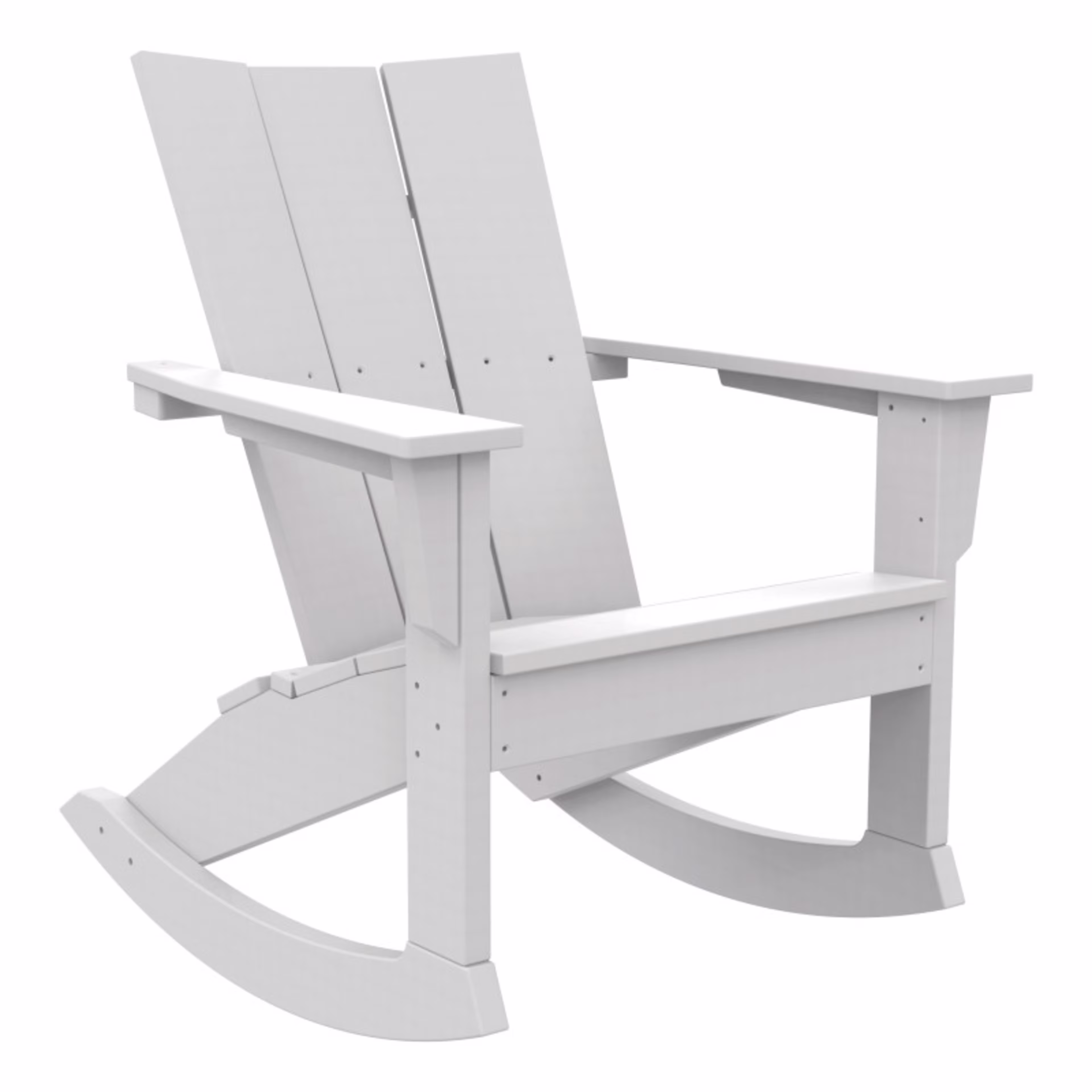 Seaside Casual Coastline Monterey 3-Piece Rocking Chair Outdoor Lounging Set