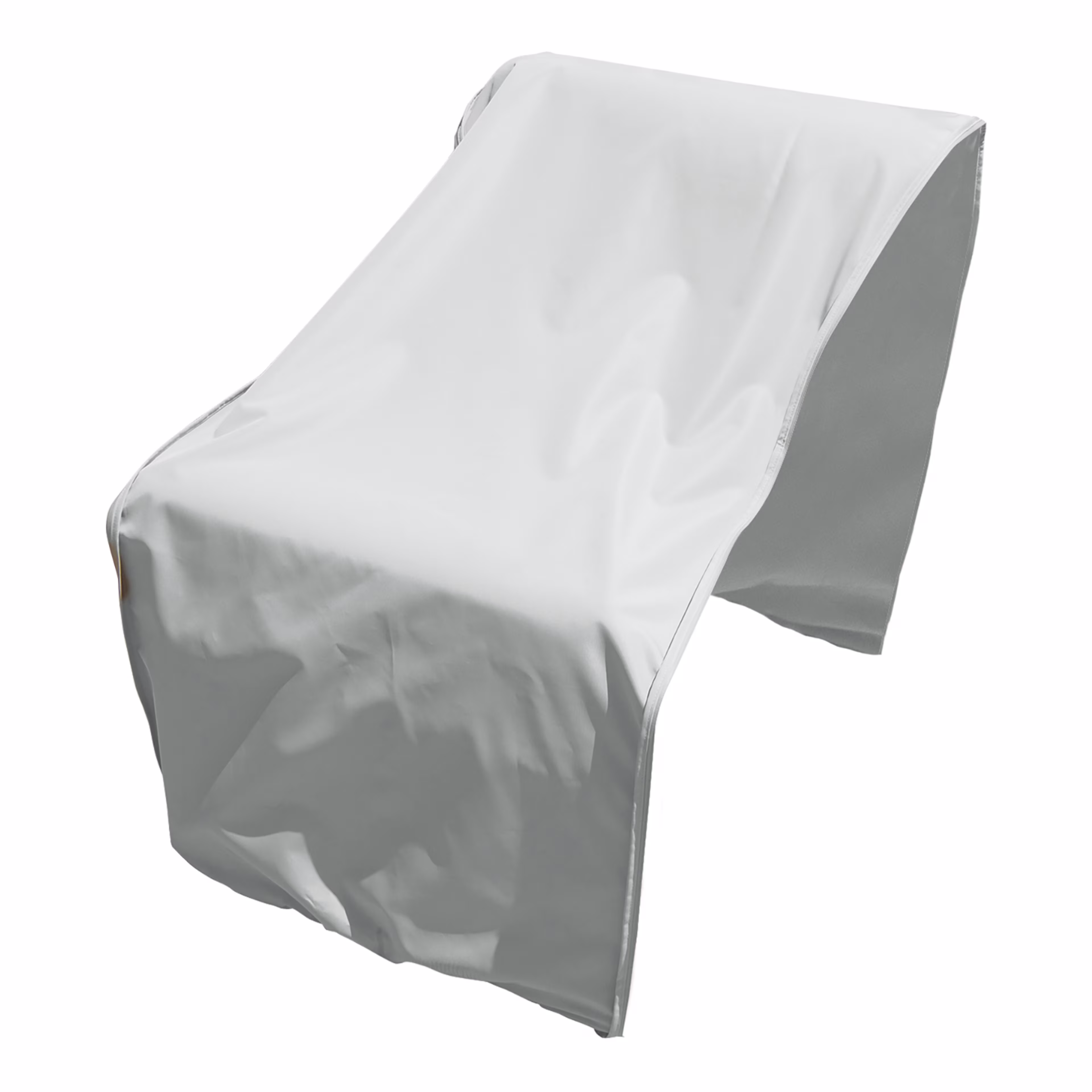 Treasure Garden Modular Armless Middle Coated Polyester Protective Cover