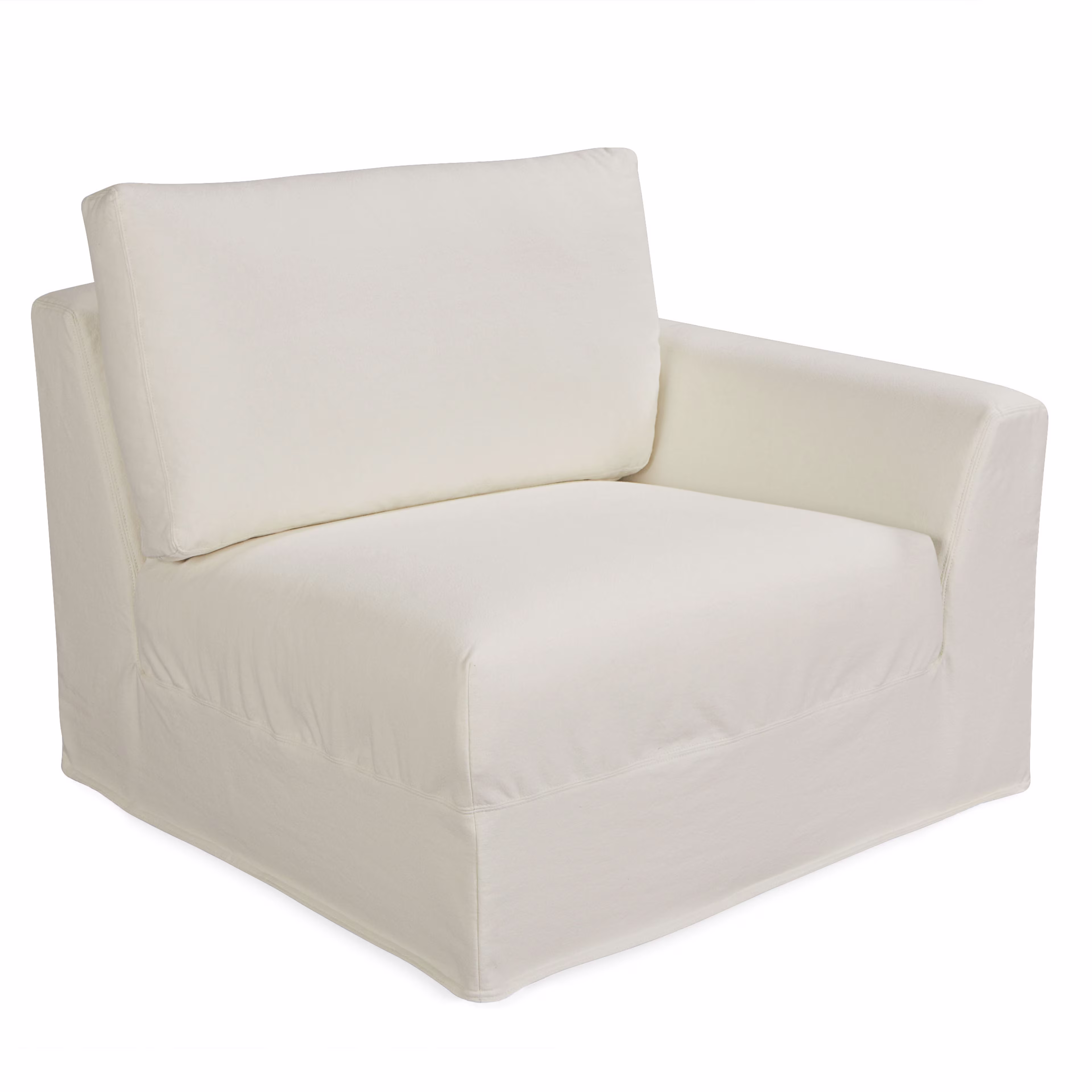 Lee Industries Bermuda Slipcovered Right Arm Outdoor Sectional Unit