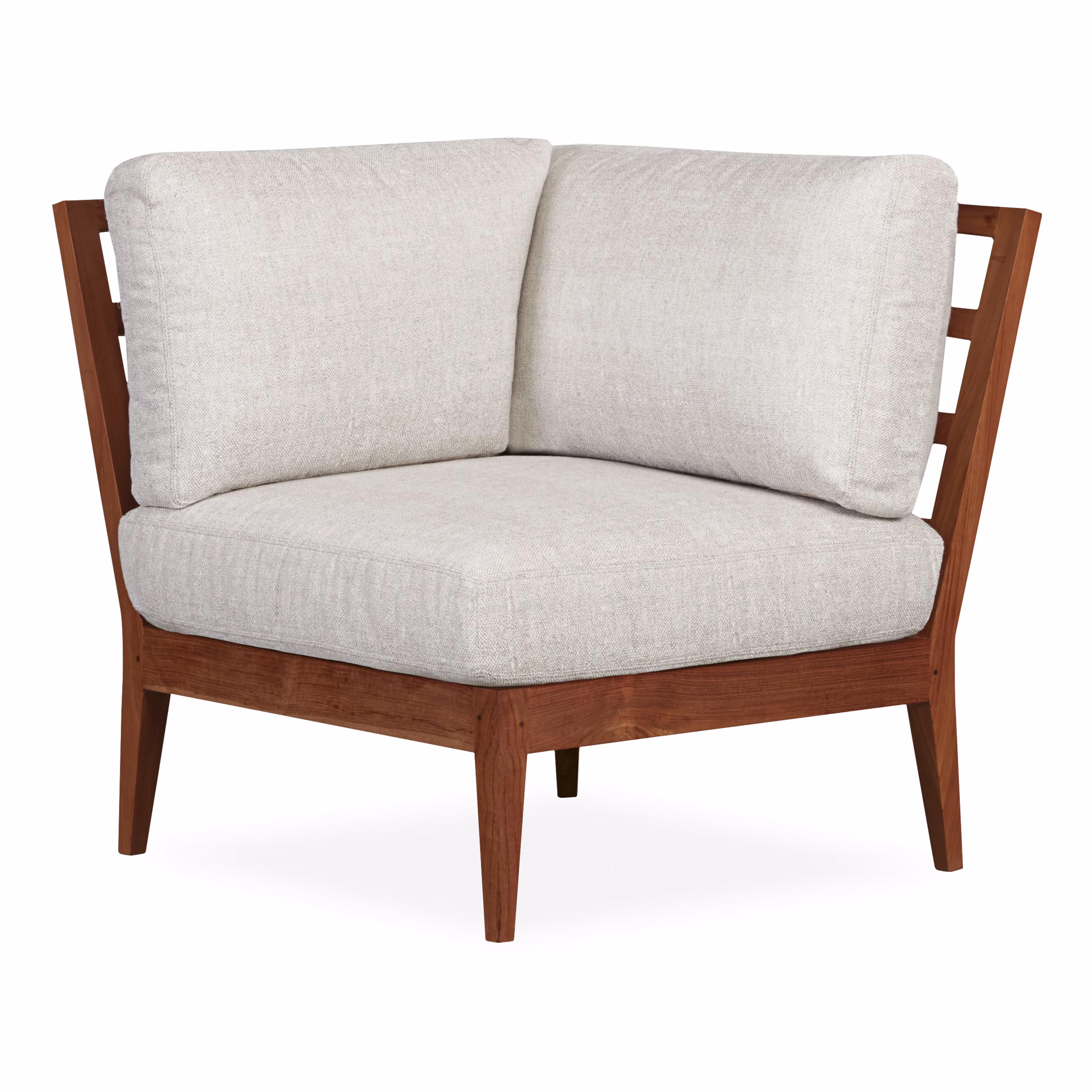 Lee Industries Hampton Teak Corner Outdoor Sectional Unit