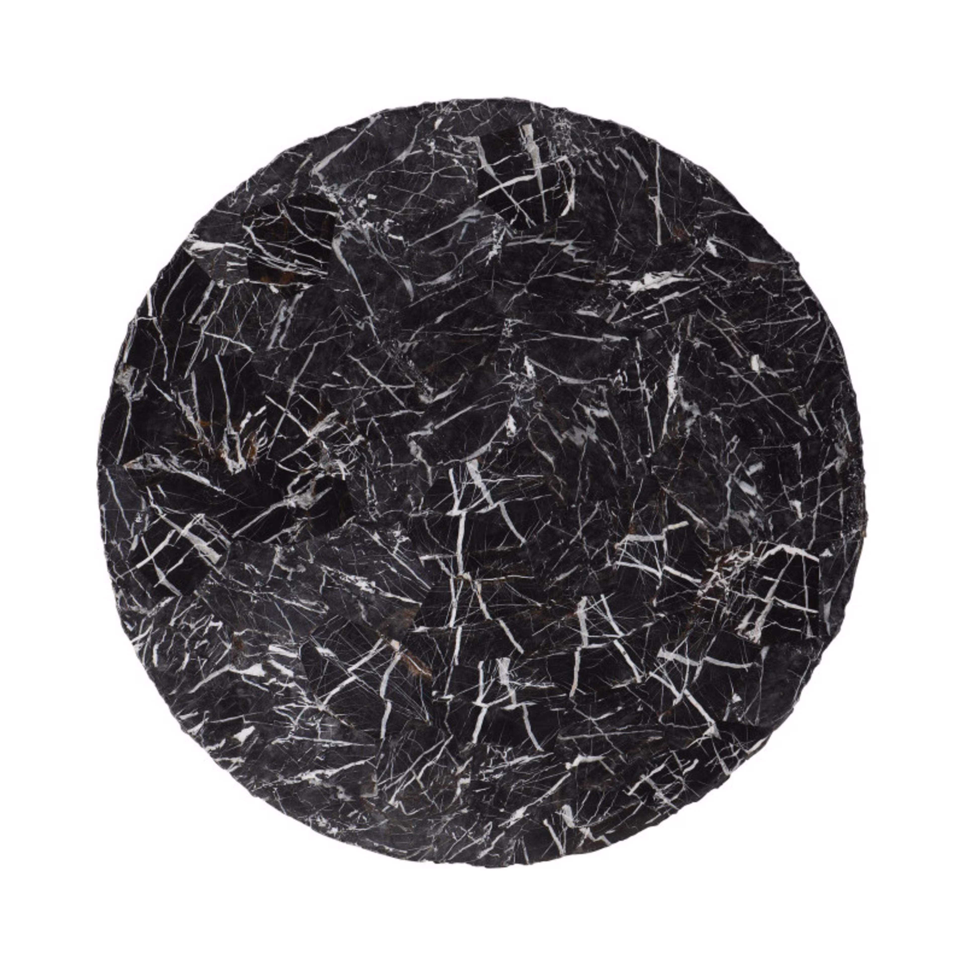 Bernhardt Exteriors Tambora 15.5" Stone Round Accent Table