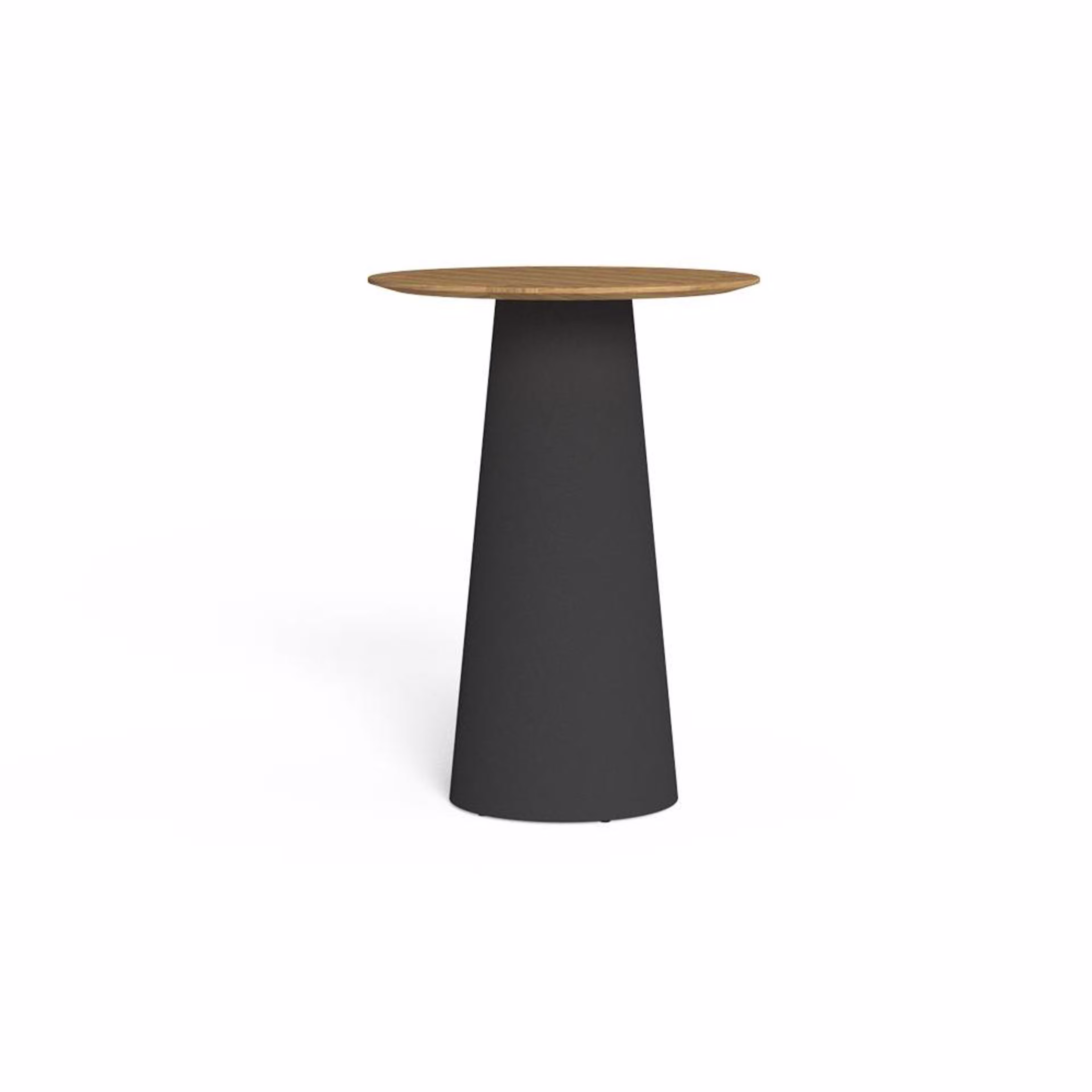 Talenti Dolcevita 29.5" Teak/Aluminum Round Bar Table
