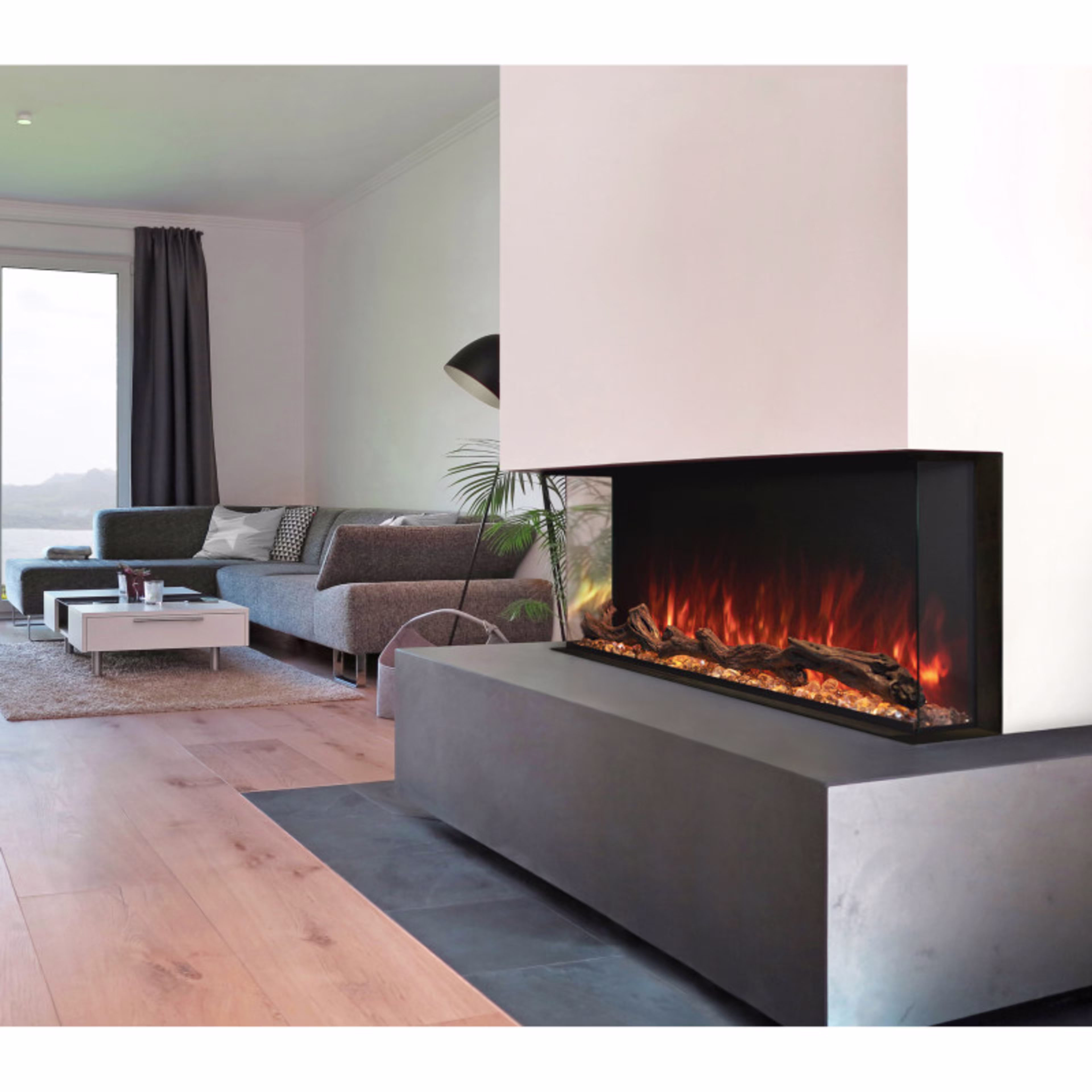 Modern Flames Landscape Pro Multi 44" Indoor/Outdoor Electric Fireplace