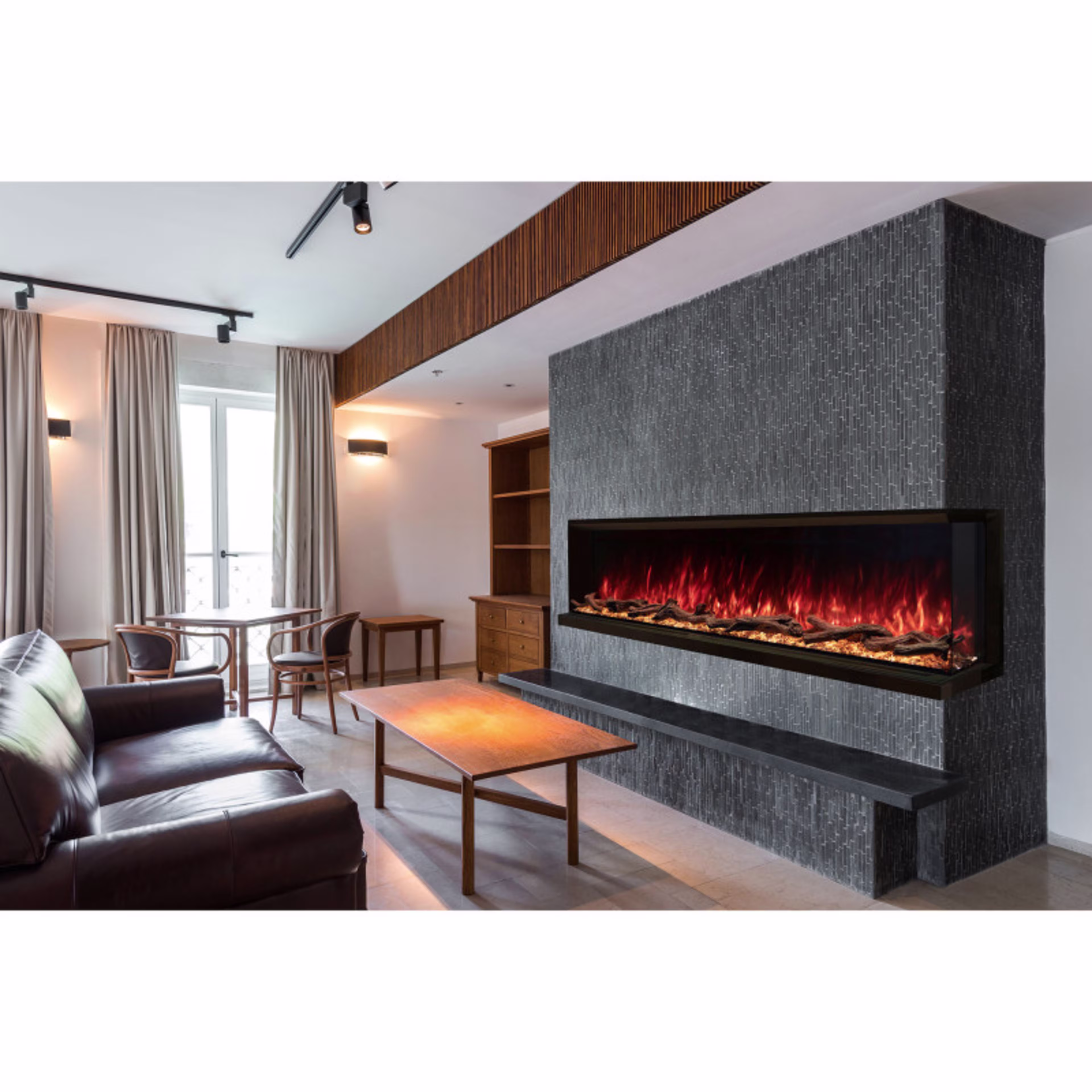 Modern Flames Landscape Pro Multi 96" Indoor/Outdoor Electric Fireplace