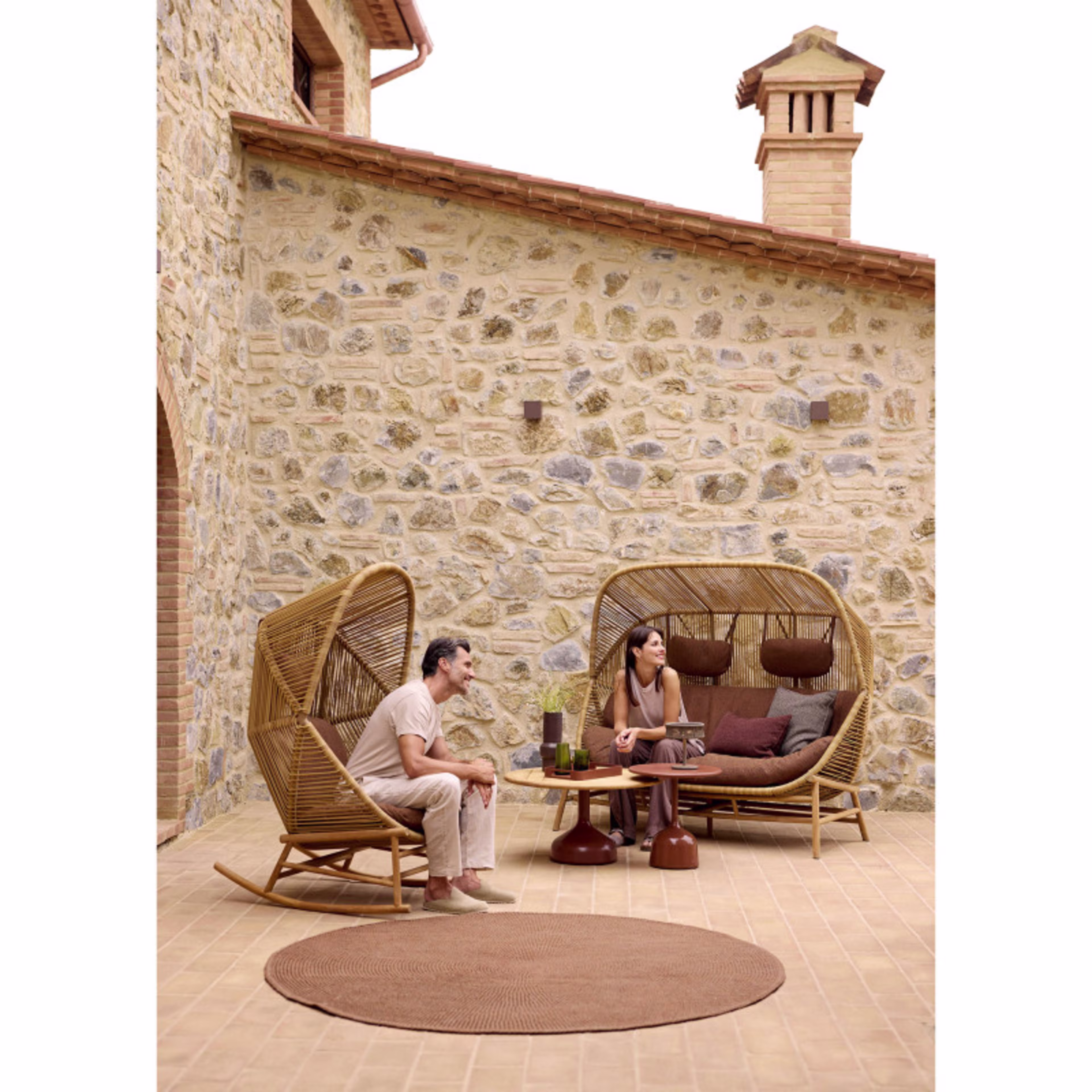 Cane-line Hive Woven 2-Seater Sofa