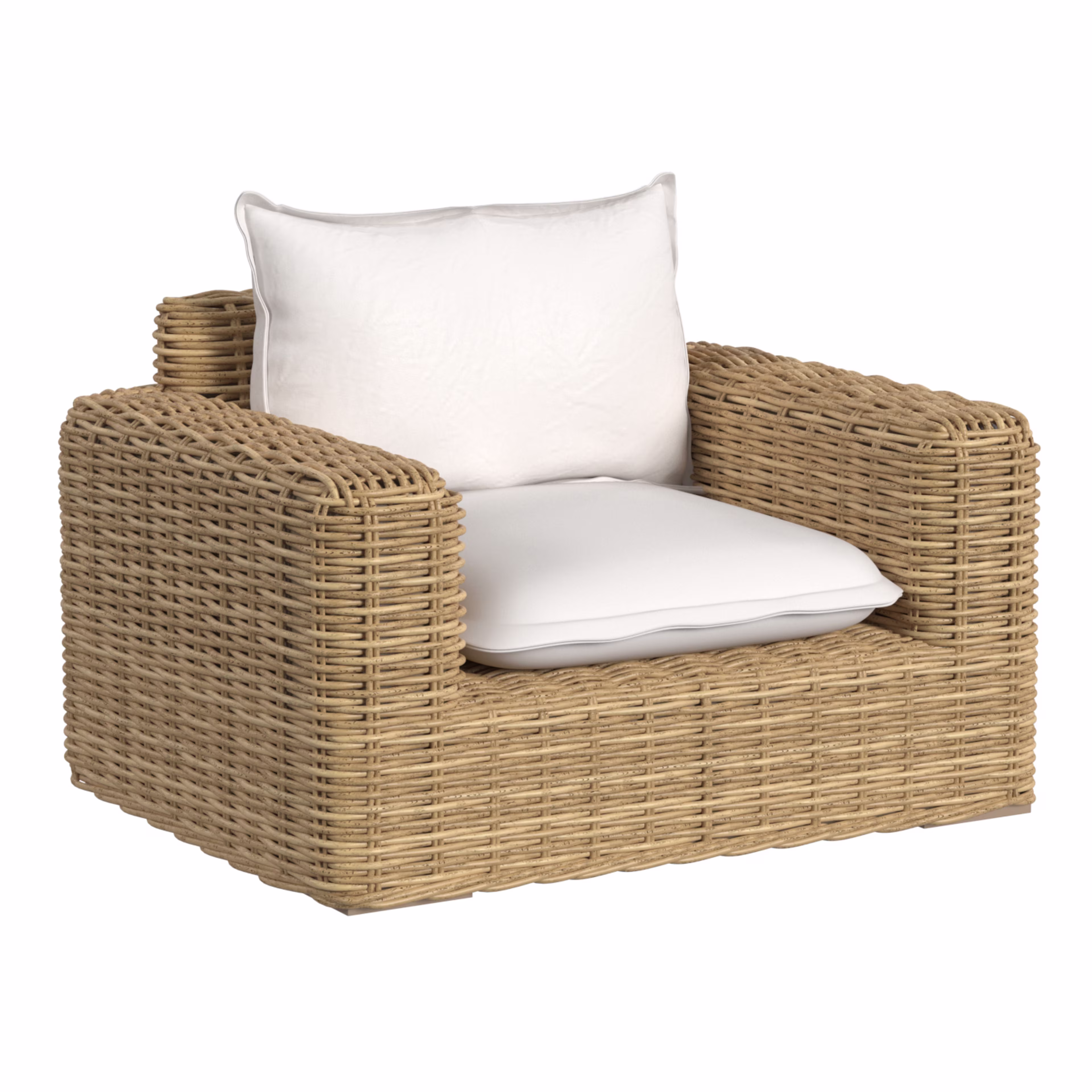 Sunset West Playa Oversized Wicker Club Chair