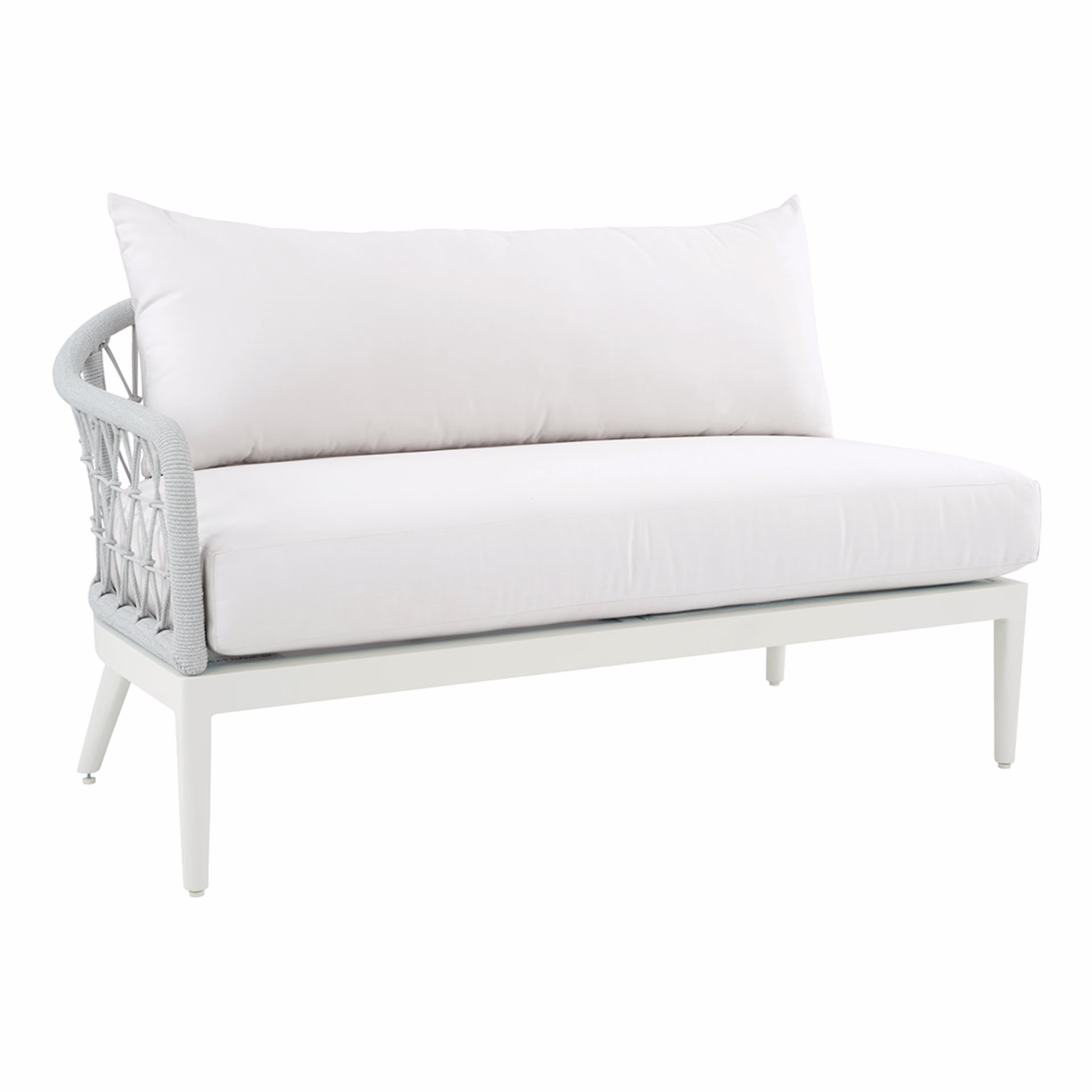 Kingsley Bate Nevis Left Arm Settee Outdoor Sectional Unit