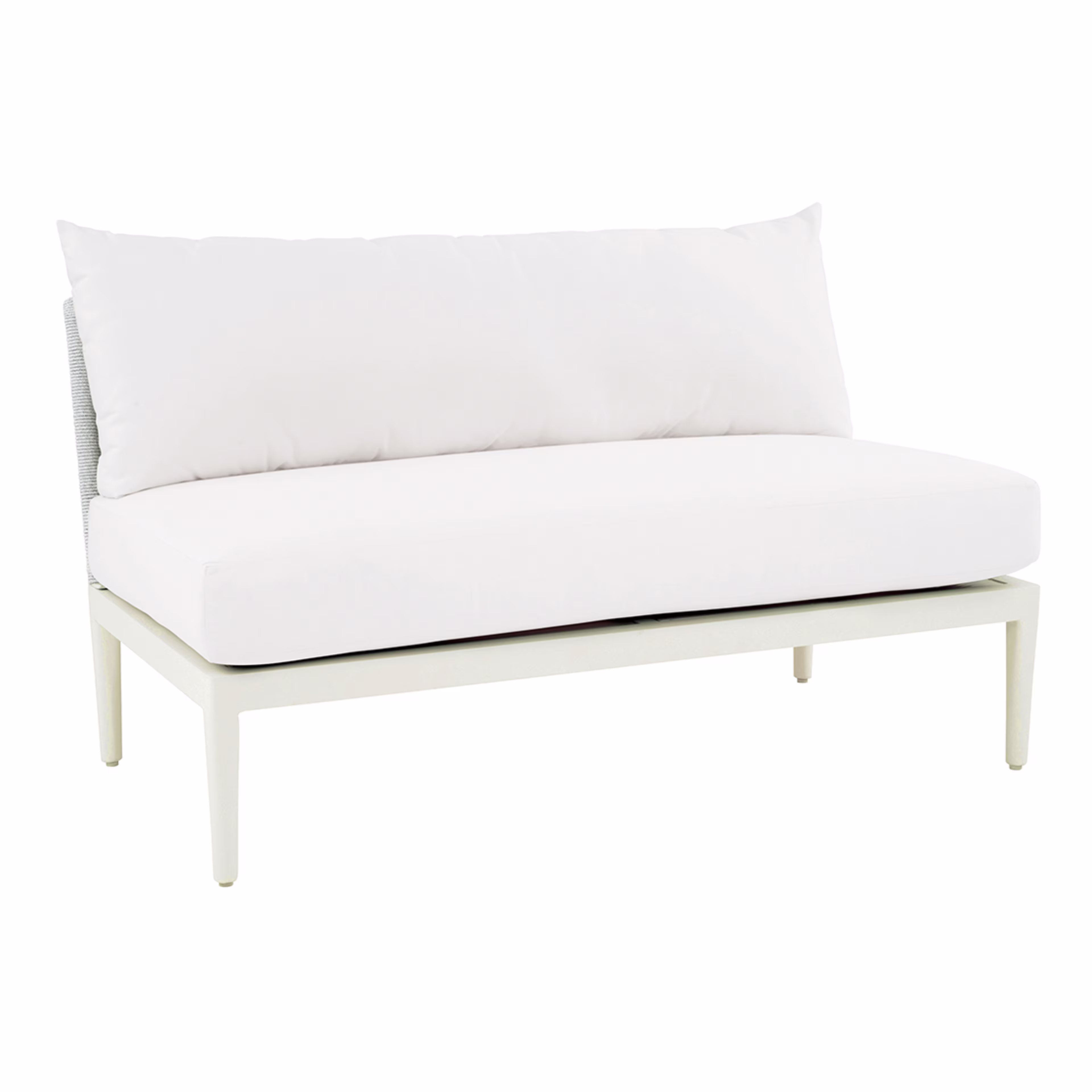 Kingsley Bate Nevis Armless Settee Outdoor Sectional Unit