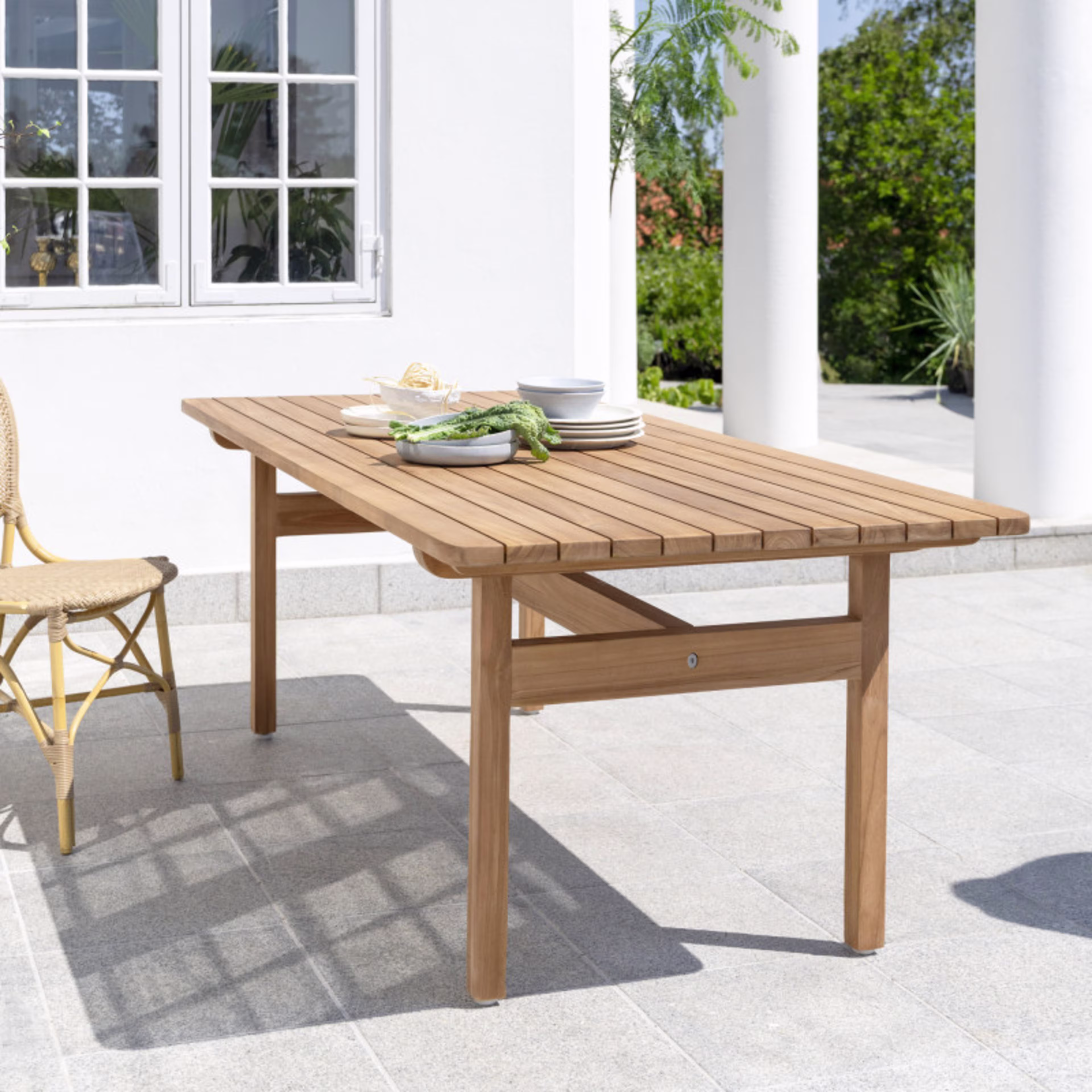 Sika Design Tobias Teak Rectangular Dining Table