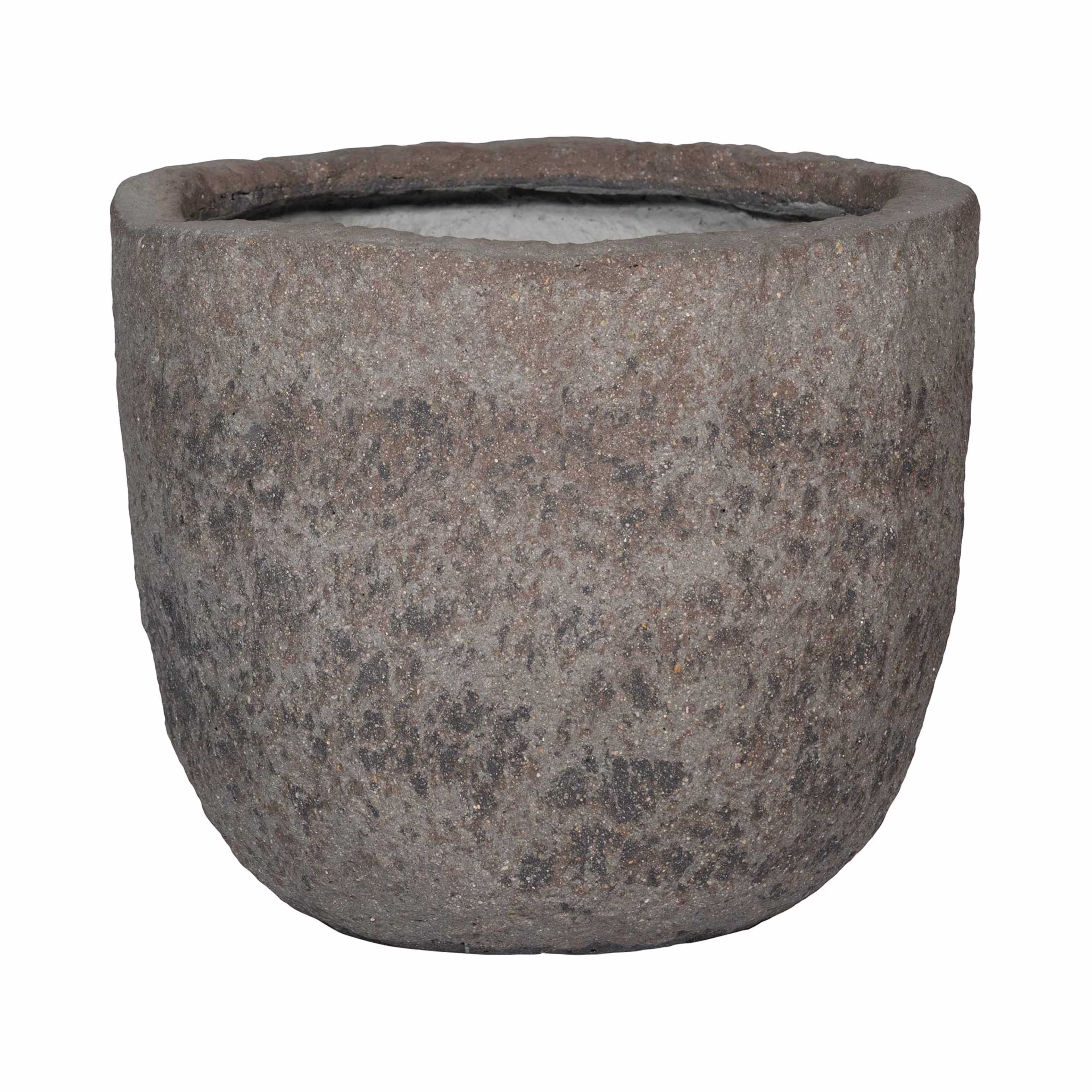 Pottery Pots Mountain 14" Mt. Russell Round Ficonstone Planter Pot