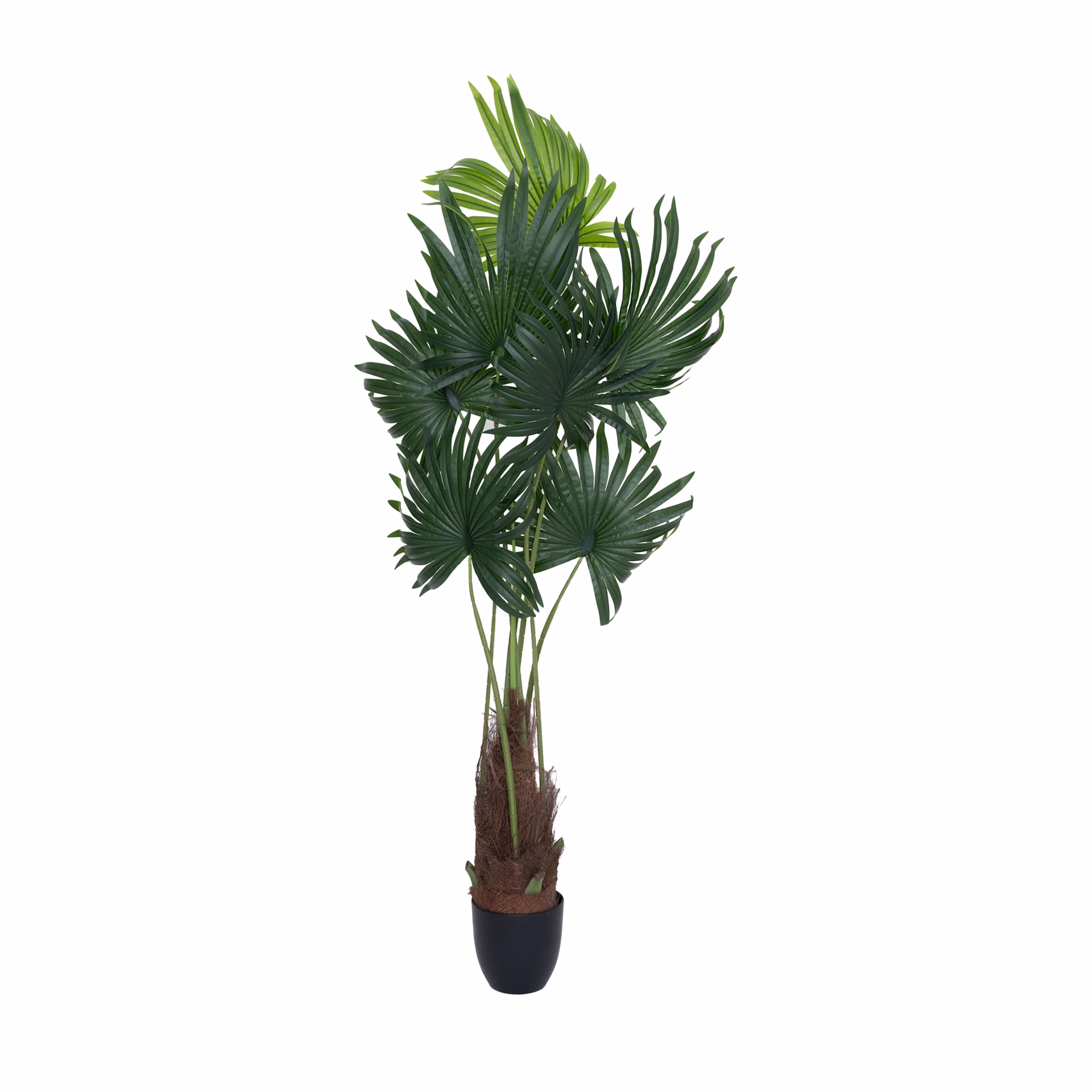 Pottery Pots 63" Faux Palm Tree Plant