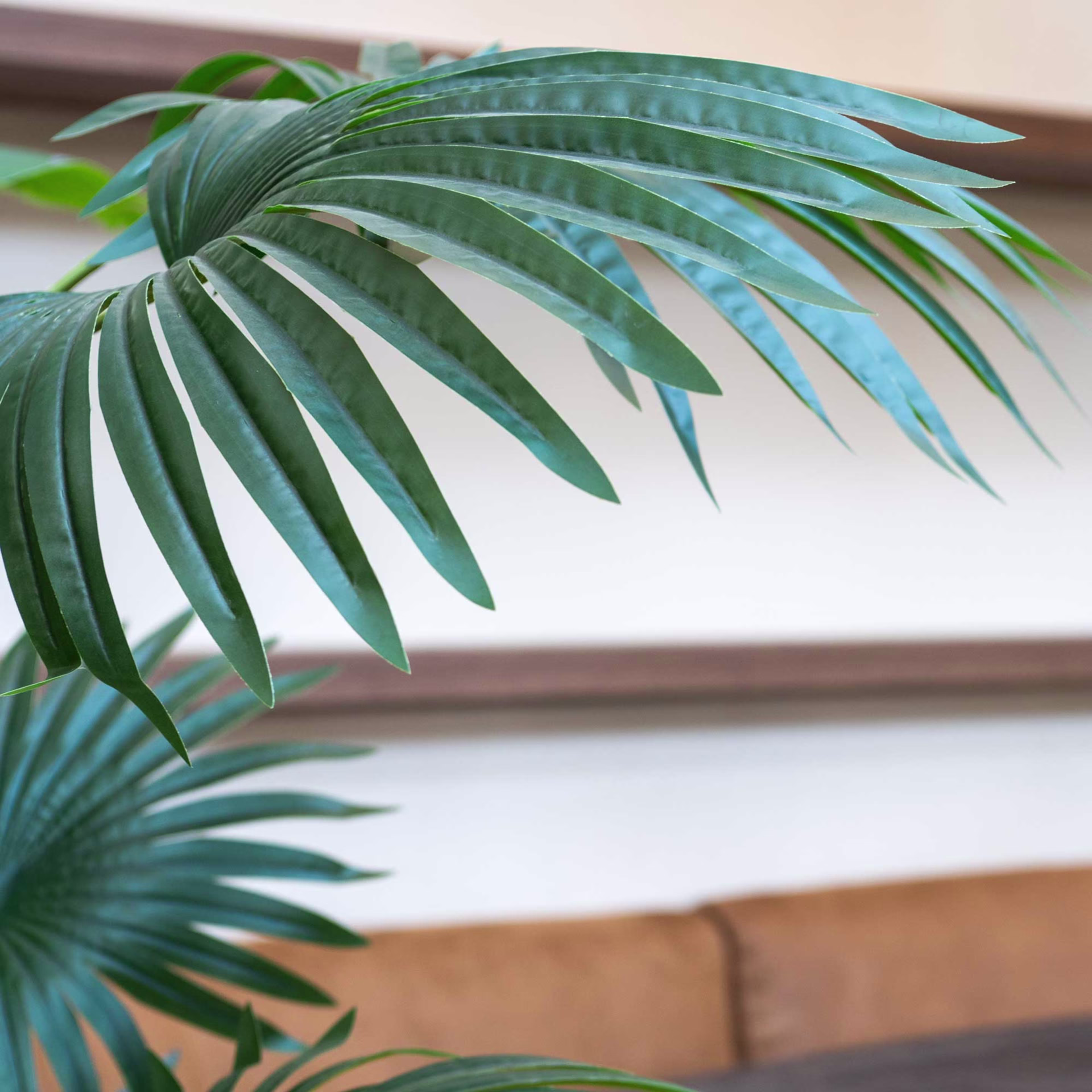 Pottery Pots 79" Faux Palm Tree Plant