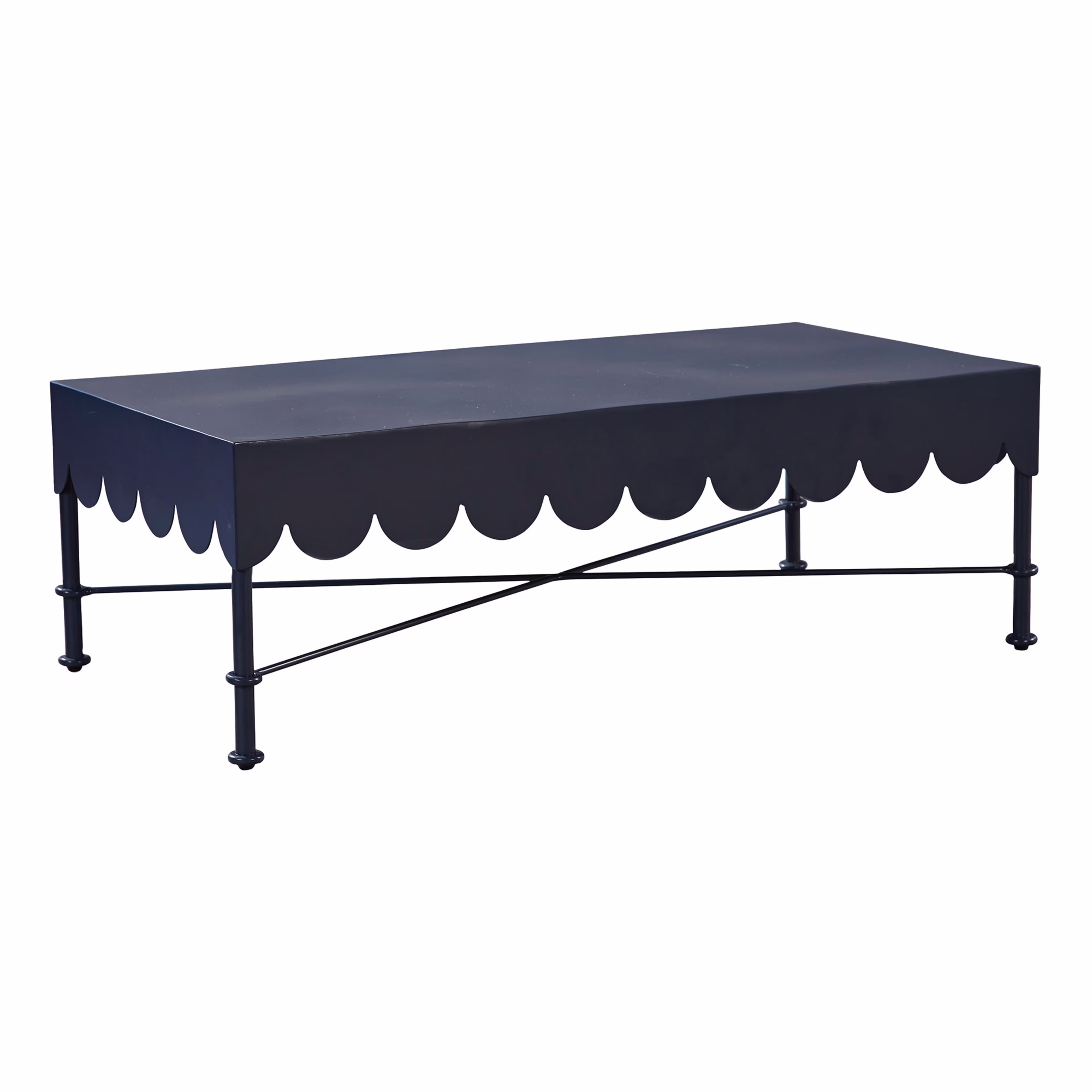 Lane Venture Awning 48" Aluminum Rectangular Cocktail Table