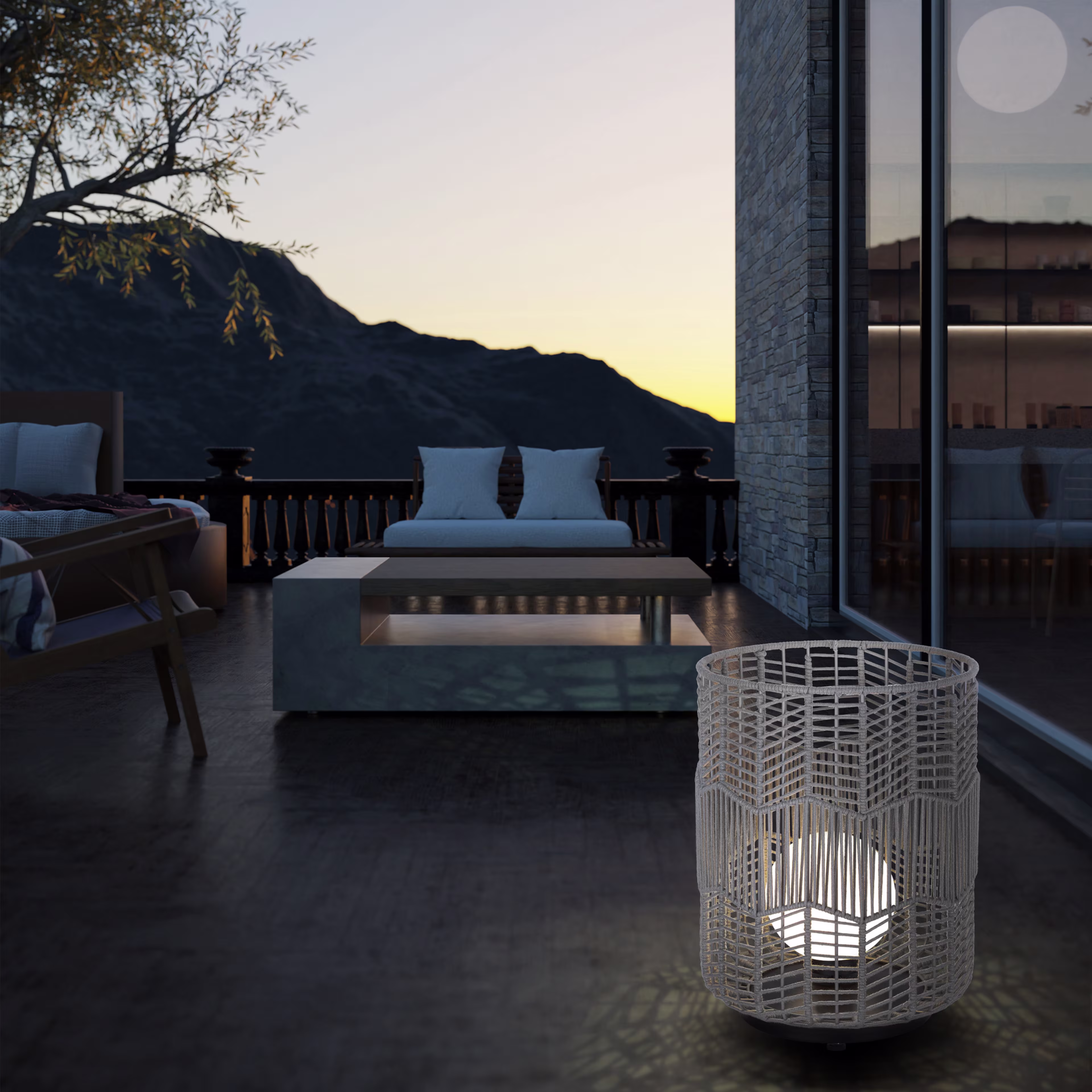 Eurofase Wallis Rope Lantern