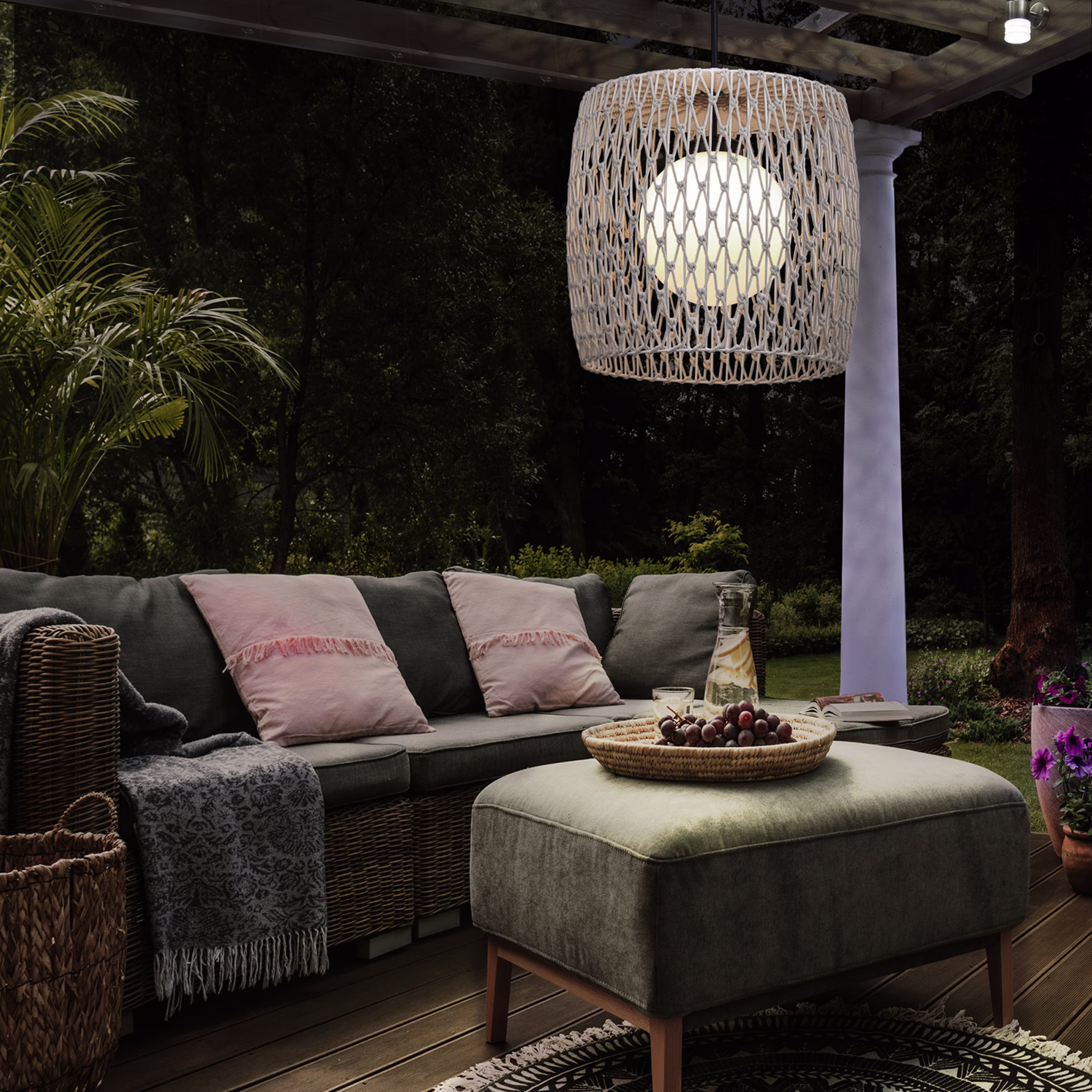 Eurofase Lara Rope Pendant Lamp