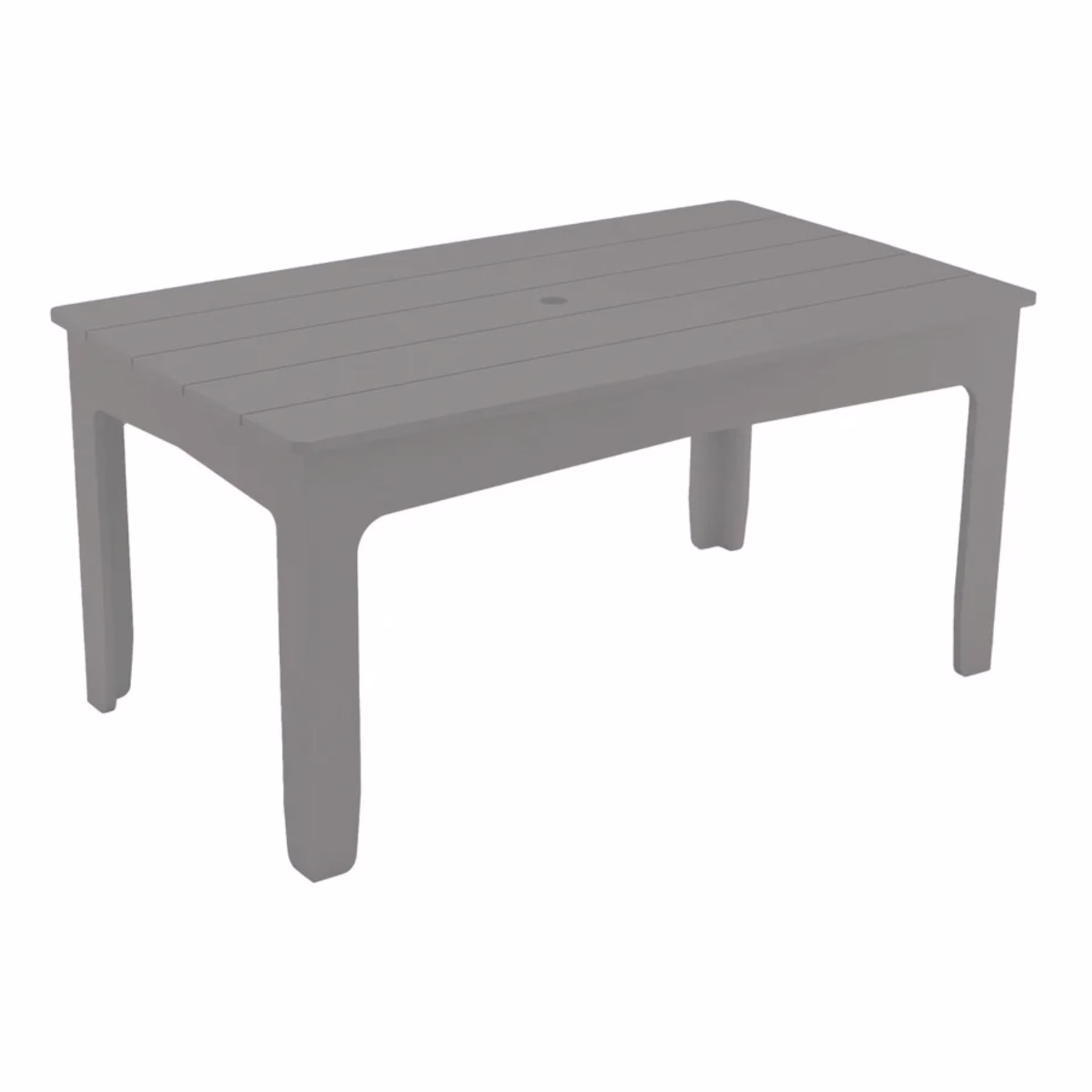Ledge Mainstay 75" Resin Rectangular Dining Table