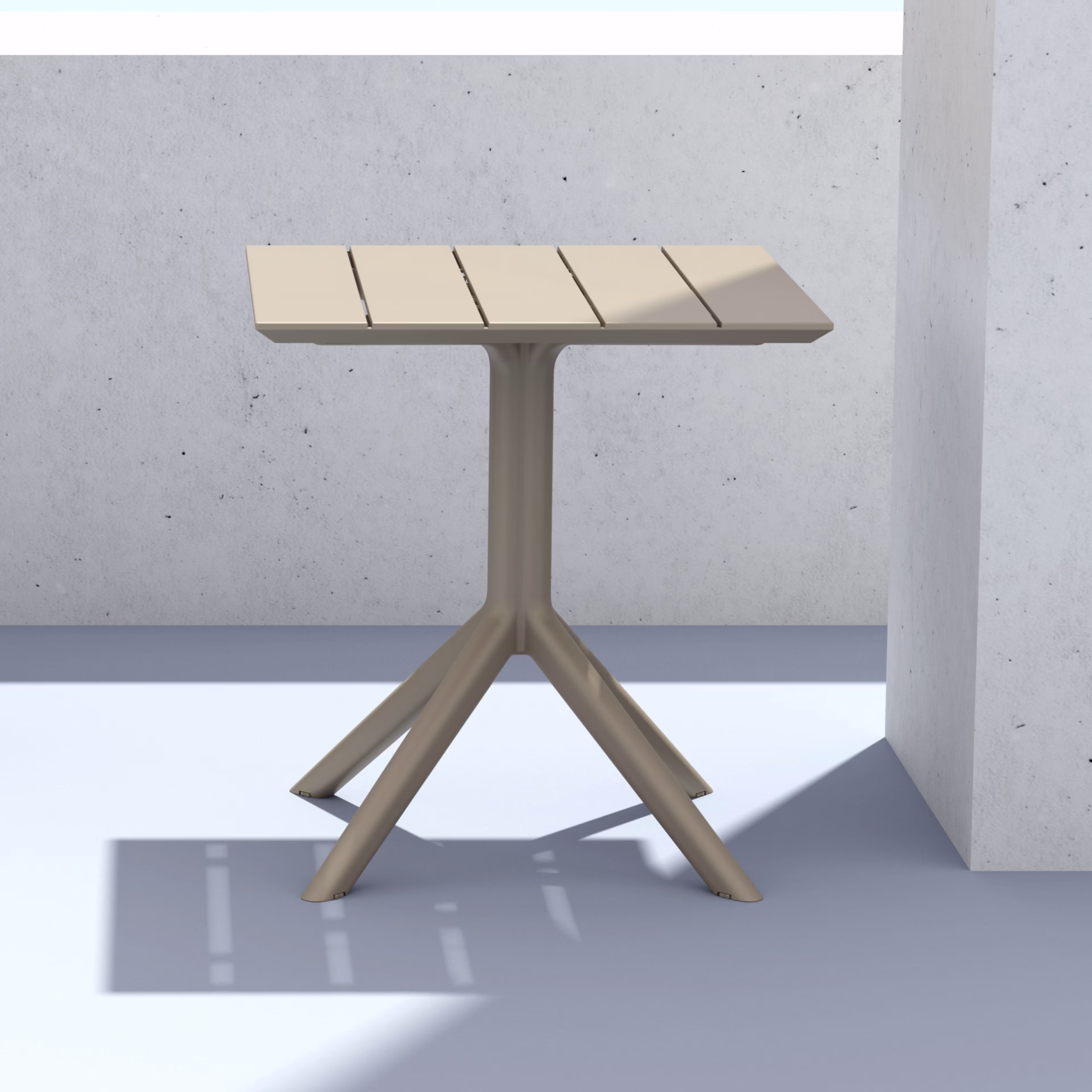 Compamia Paris 27" Resin Square Dining Table