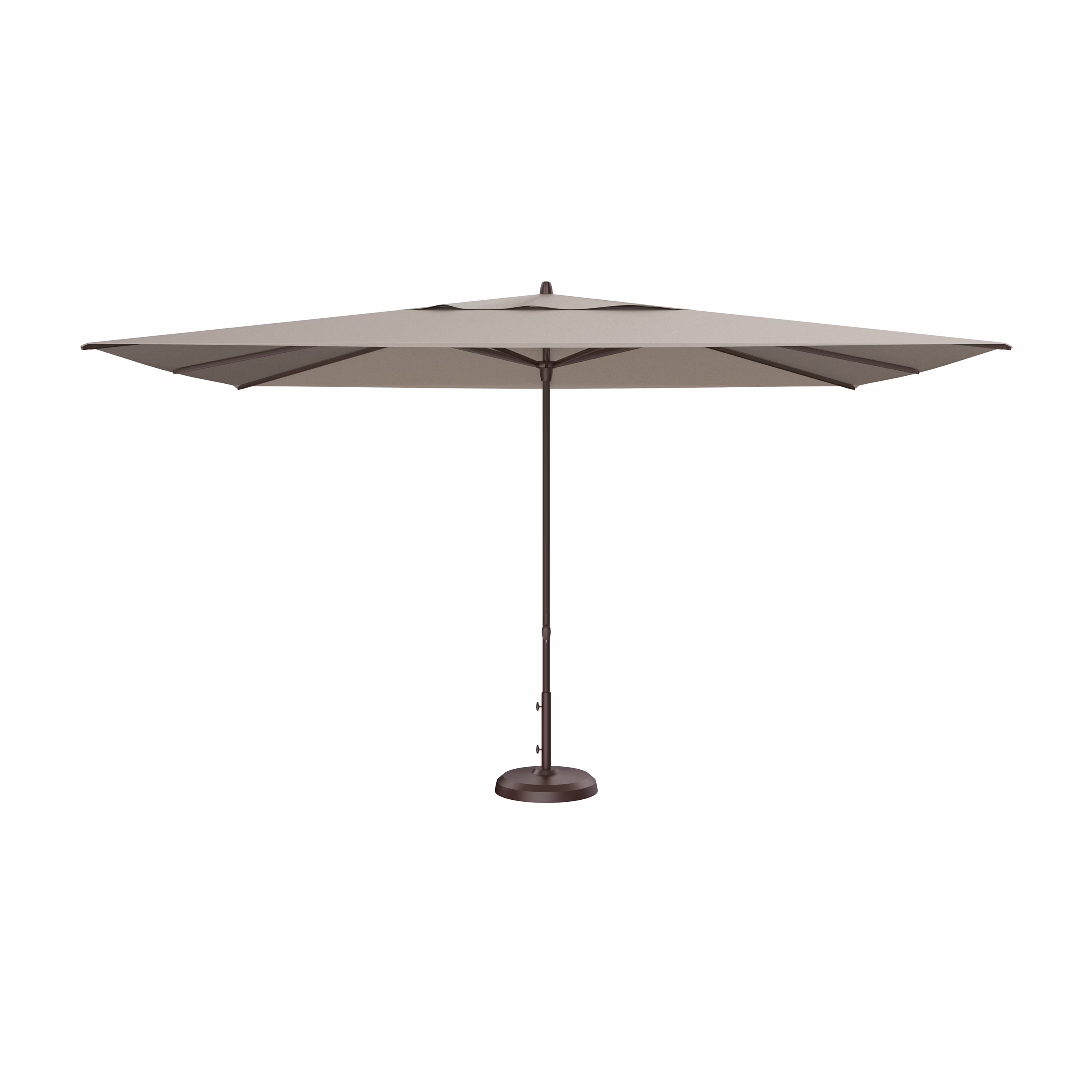 Treasure Garden Easy Track 10' x 13' Rectangular Aluminum Market Patio Umbrella