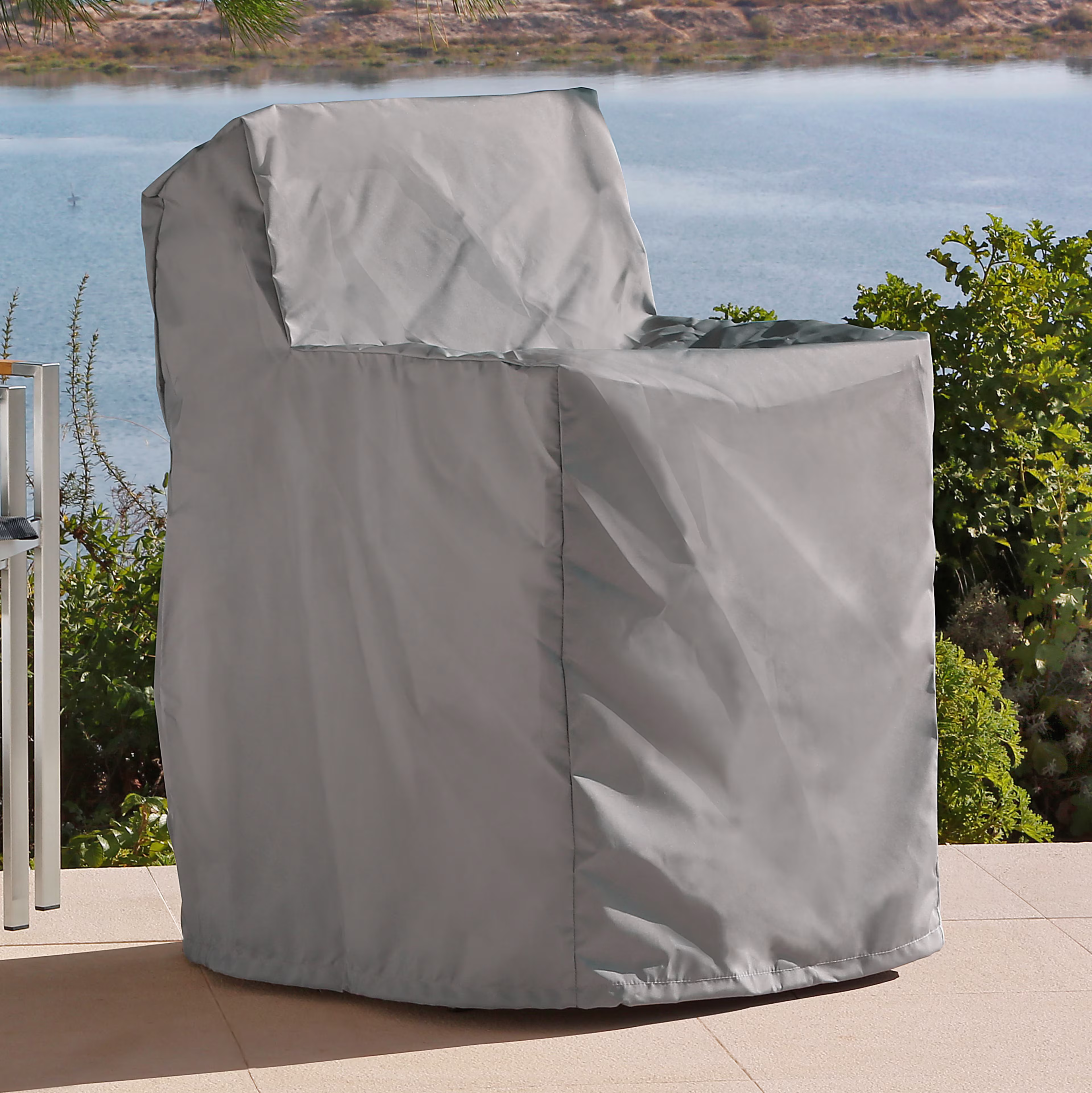 Barlow Tyrie Mercury Stacking Dining Armchair - Stack of 4 Protective Cover