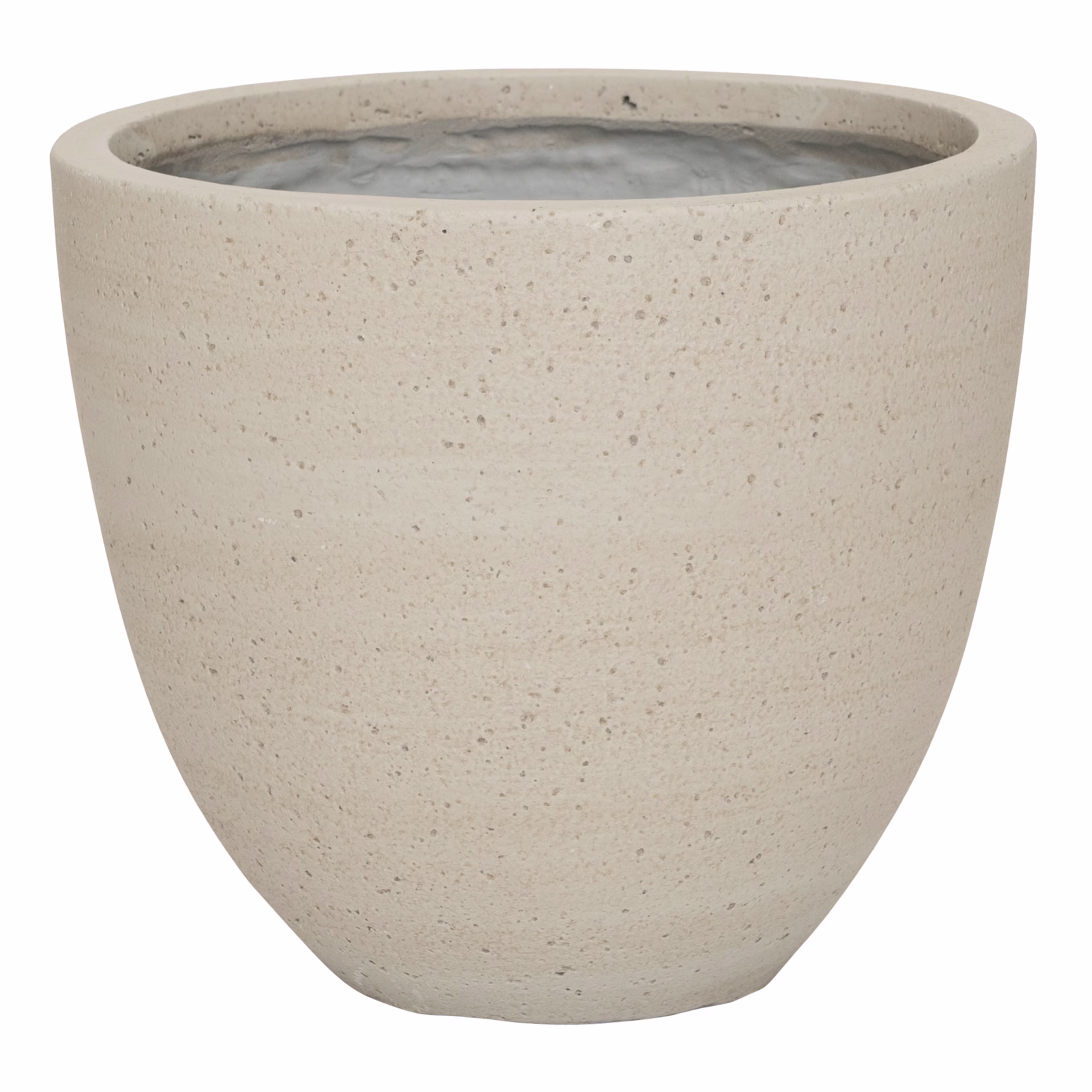 Pottery Pots Cement Jesslyn 16.5" Round Ficonstone Planter Pot - Beige Washed